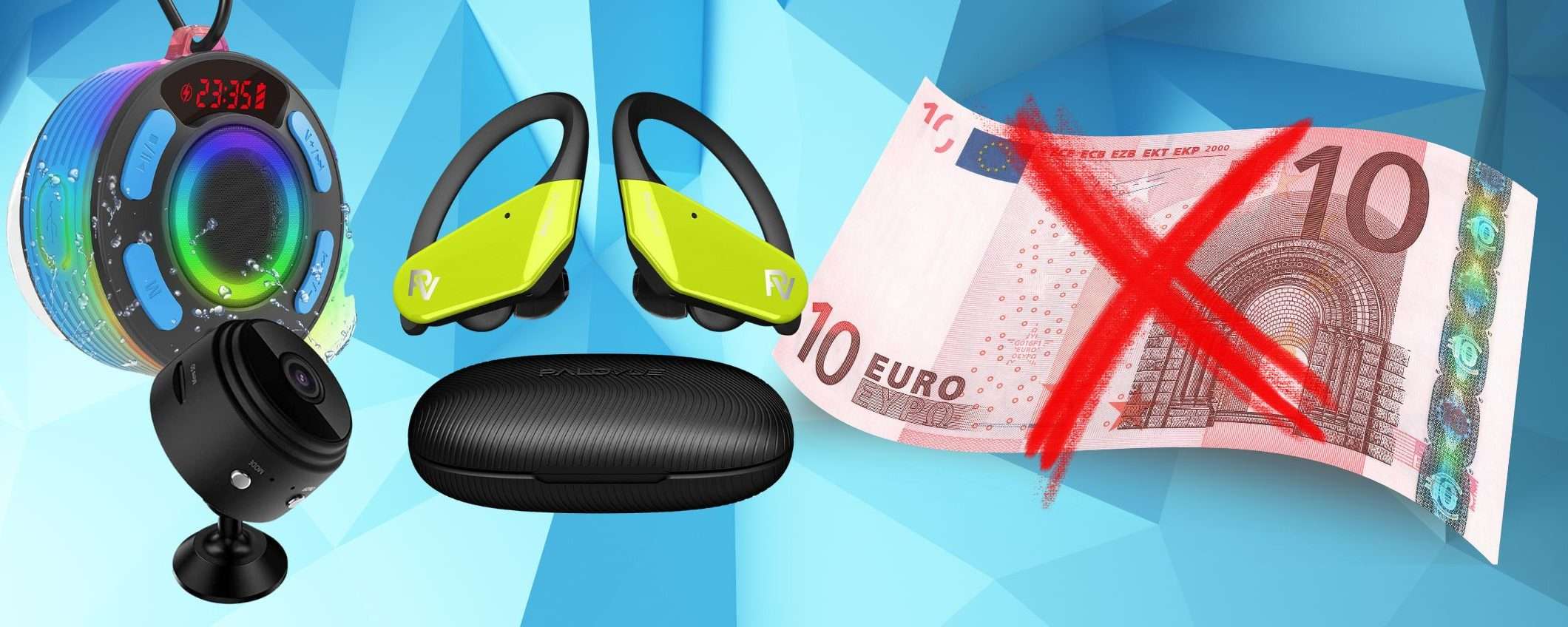 Tecnologia a meno di 10€ su Amazon, sconti fino al 82%: 30 occasioni SHOCK