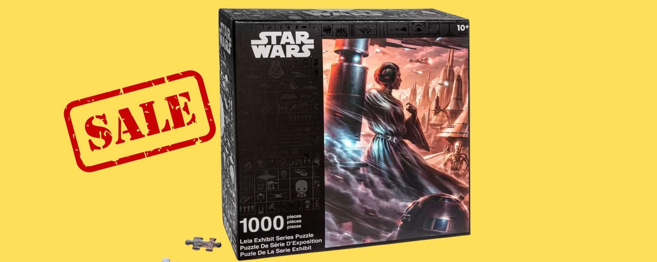 Offerta Puzzle Leia 1000 pezzi: solo 16€! Sconto 50% Disney Shop