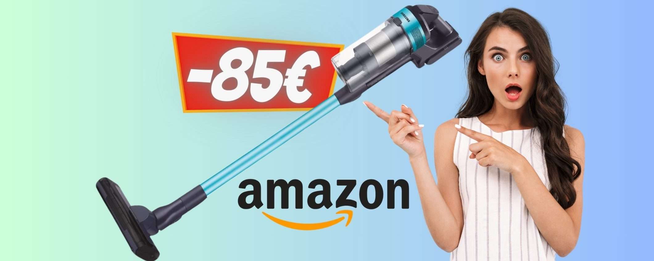 Samsung Jet 60 Turbo: scopa elettrica SENZA RIVALI in SCONTO di 85€