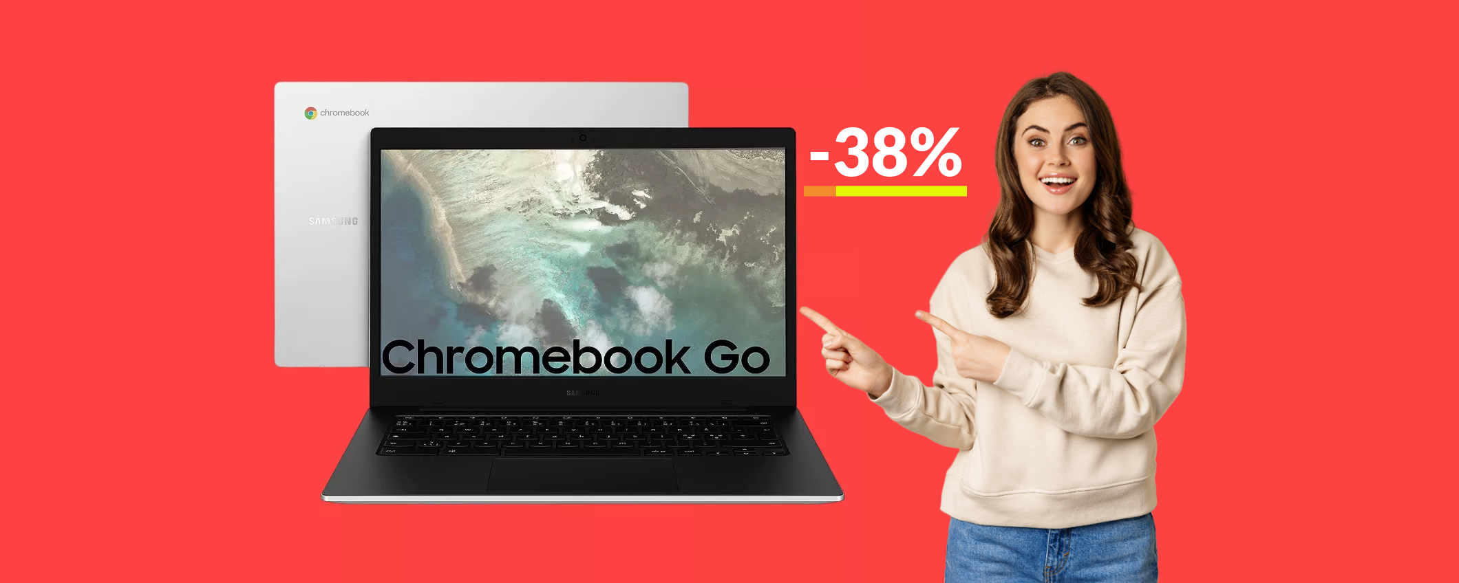 Chromebook Samsung ad appena 249€ grazie al SUPER sconto