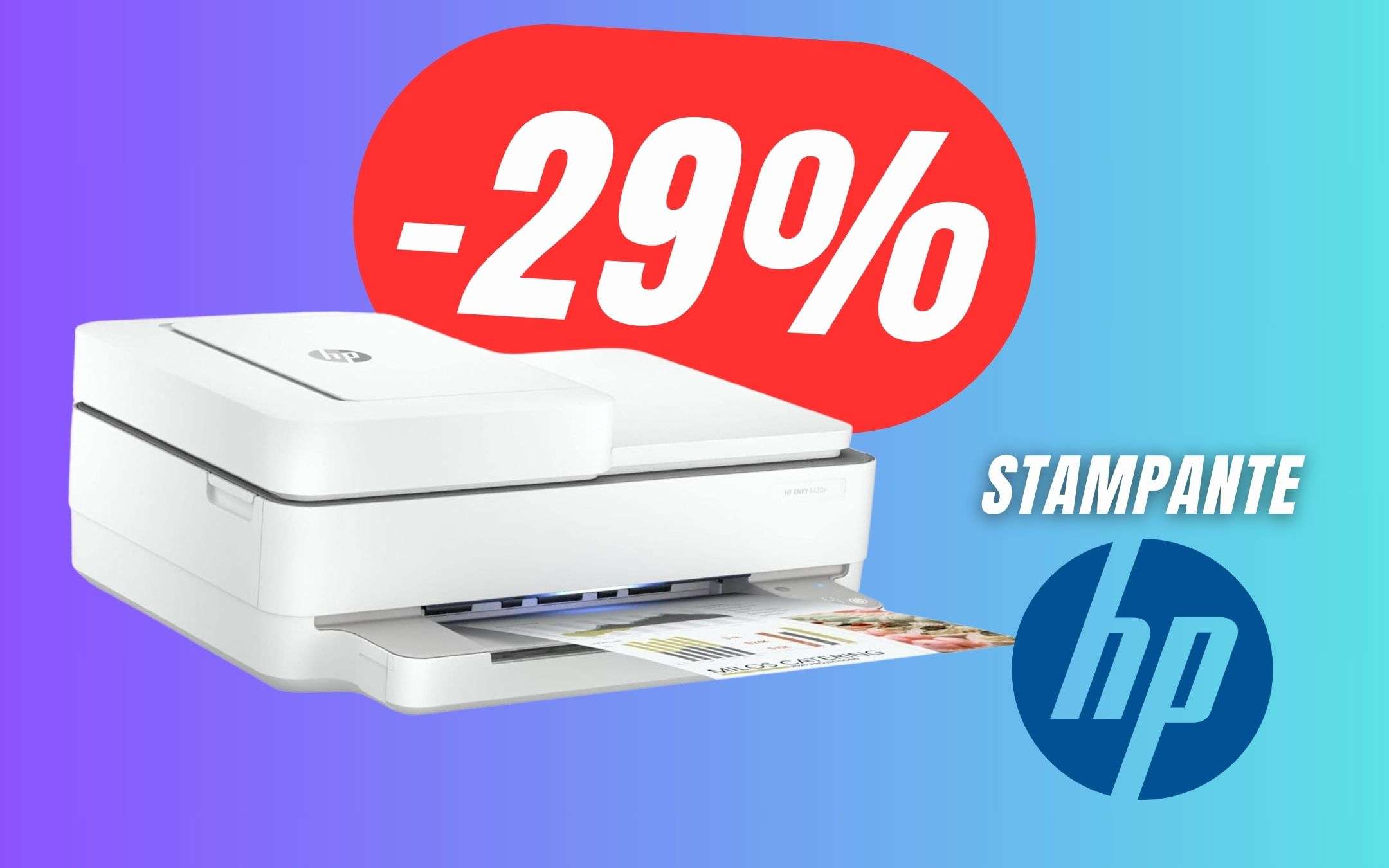 Questa Stampante HP a Getto d'Inchiostro è perfetta a questo prezzo! (97€)