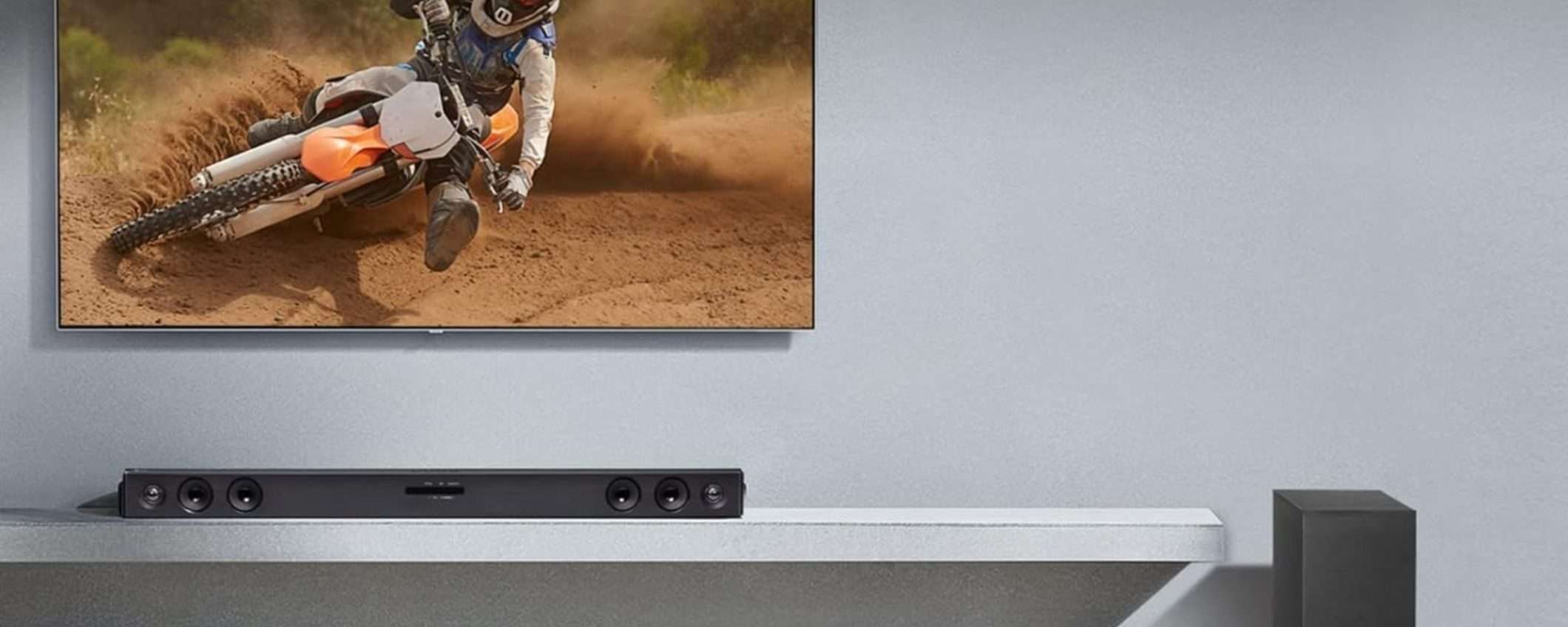 Un MURO di SUONO da 300W a 119€, la FOLLIA Amazon per la soundbar LG