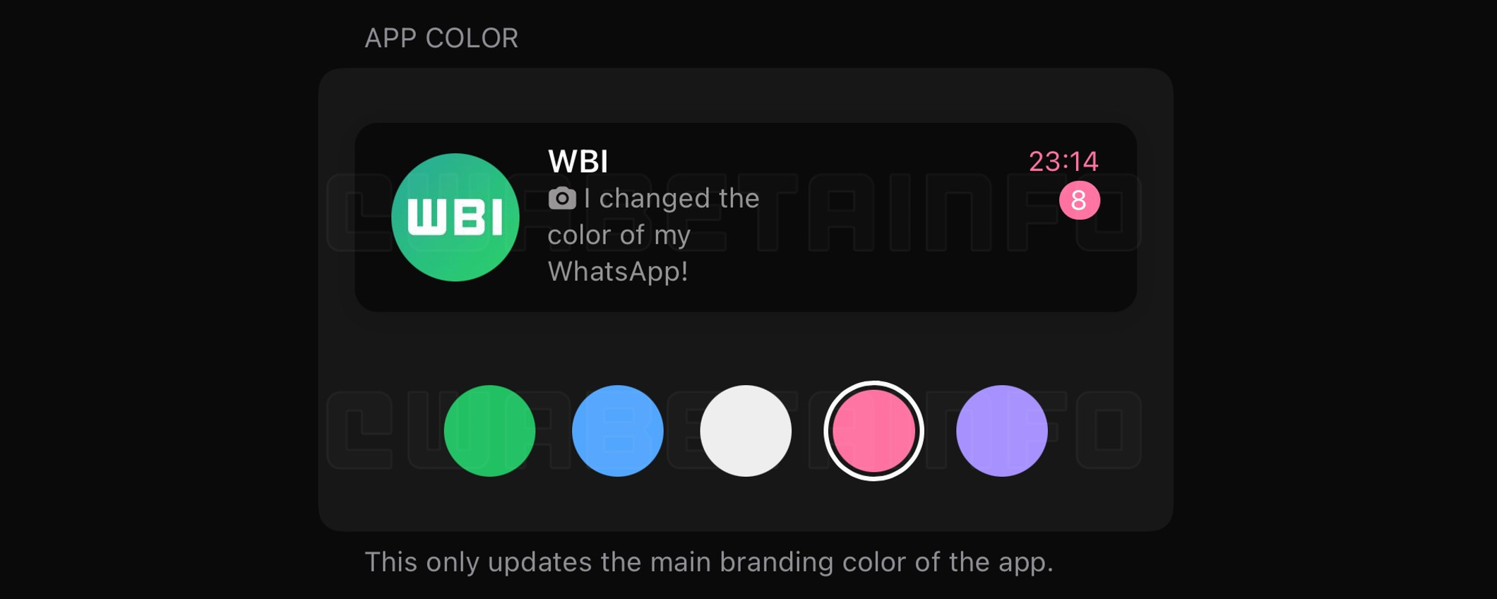 WhatsApp: il colore verde del tema non ti piace? E allora cambialo!