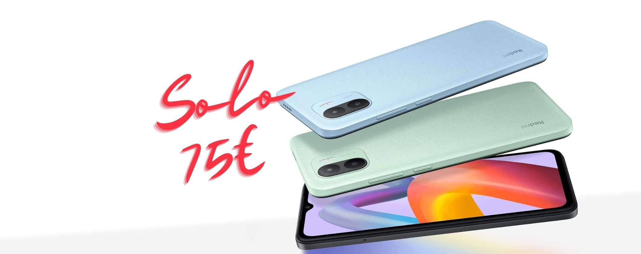 Xiaomi Redmi A2 (2022) su eBay oggi COSTA NIENTE: solo 75€