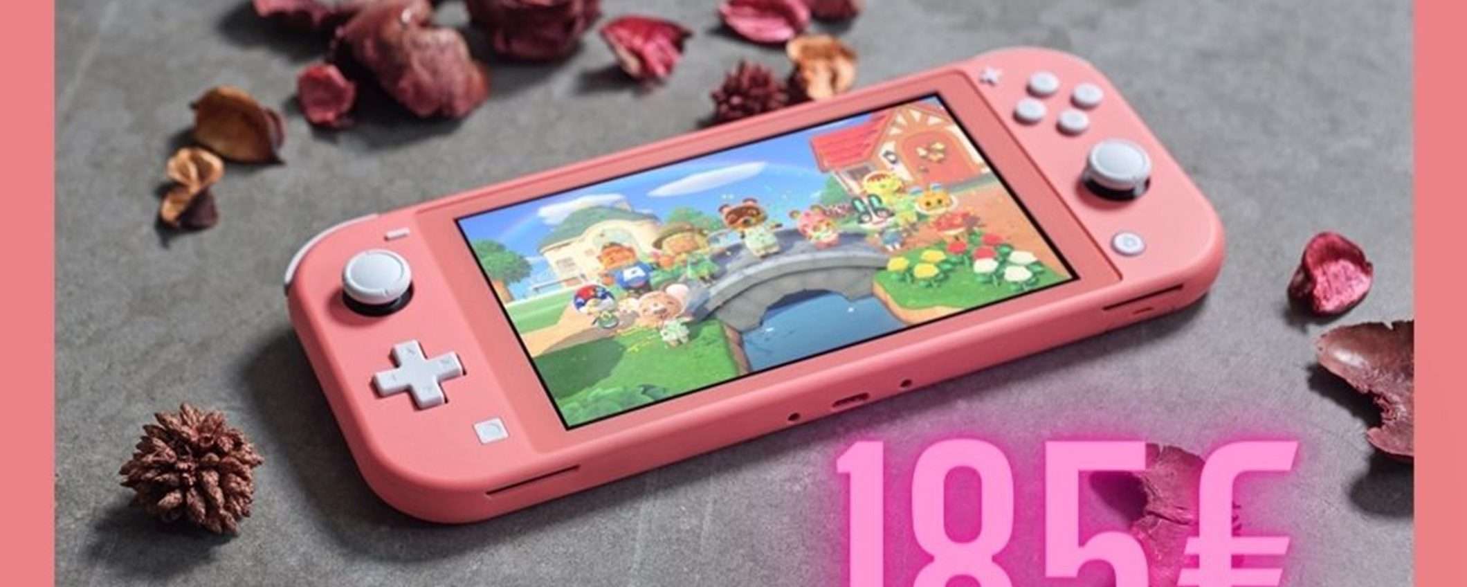 Nintendo Switch Lite: l'elegante colorazione Corallo a un prezzo MAI VISTO su Amazon