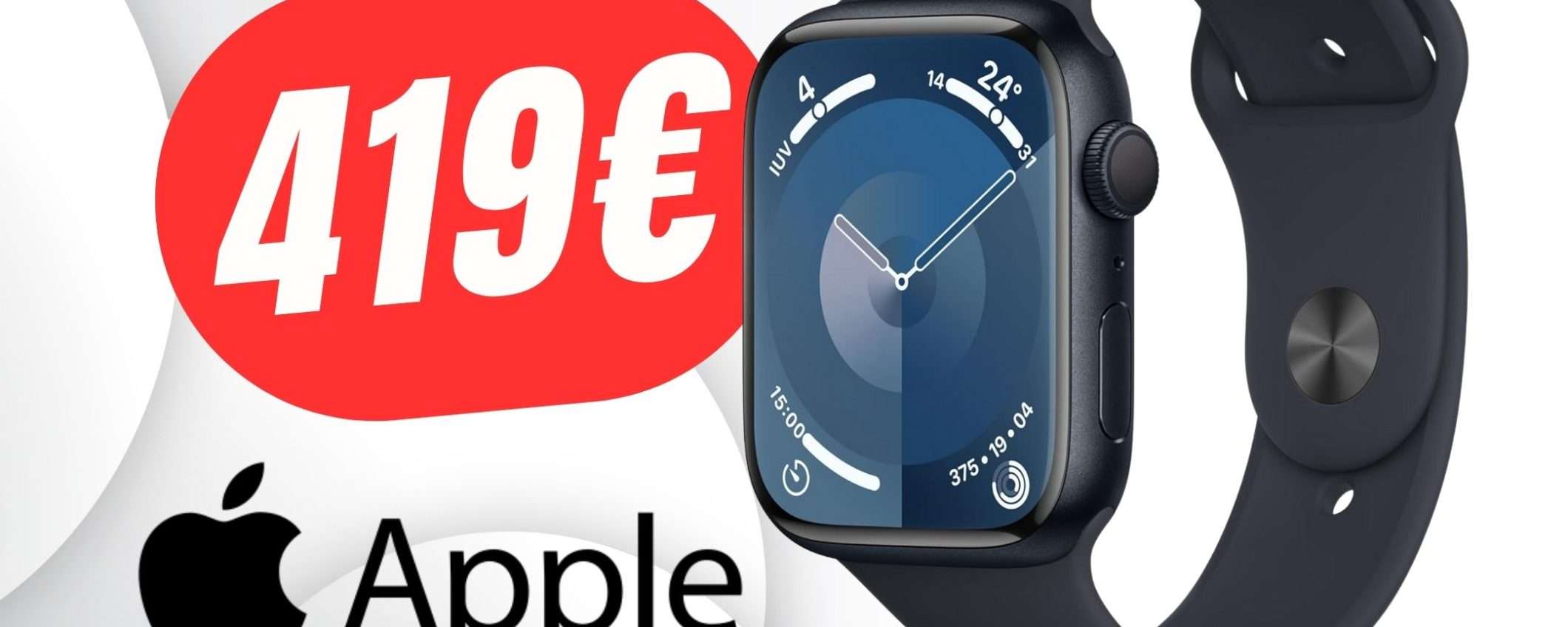 Apple Watch Series 9 è SCONTATO di 70€ su Amazon!