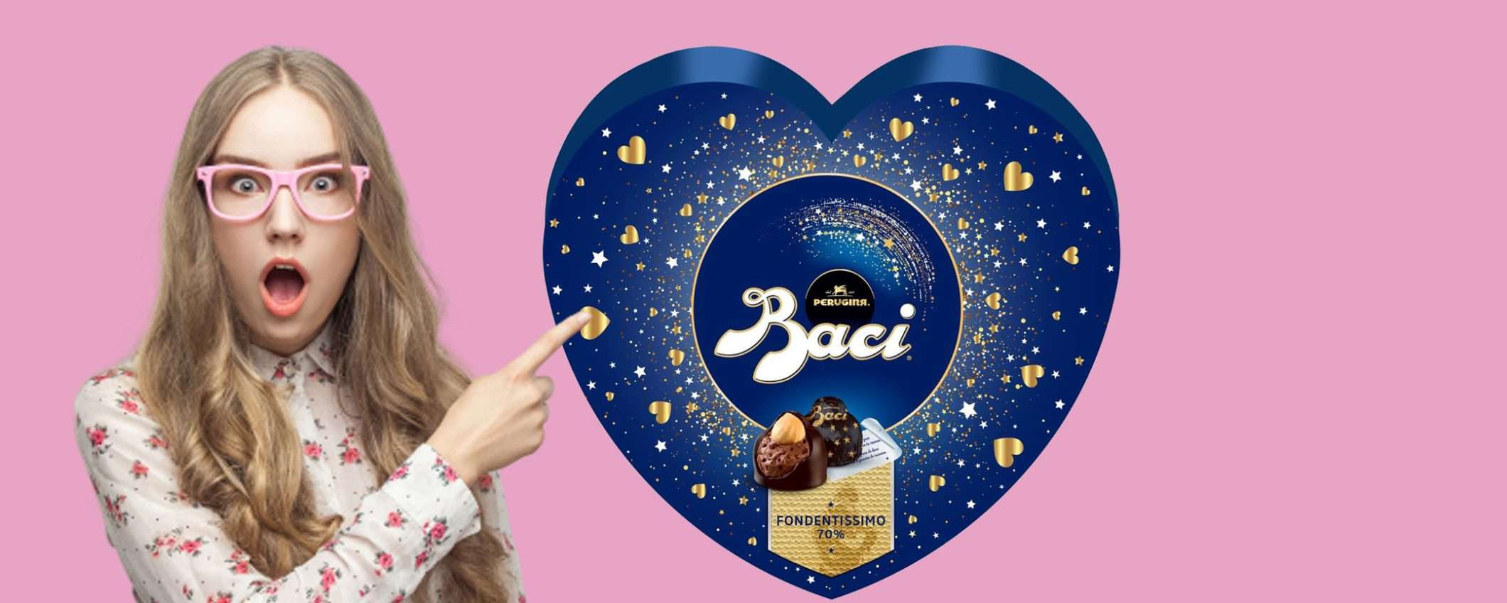 Baci Perugina FONDENTISSIMO 70%: scatola regalo in mega sconto!