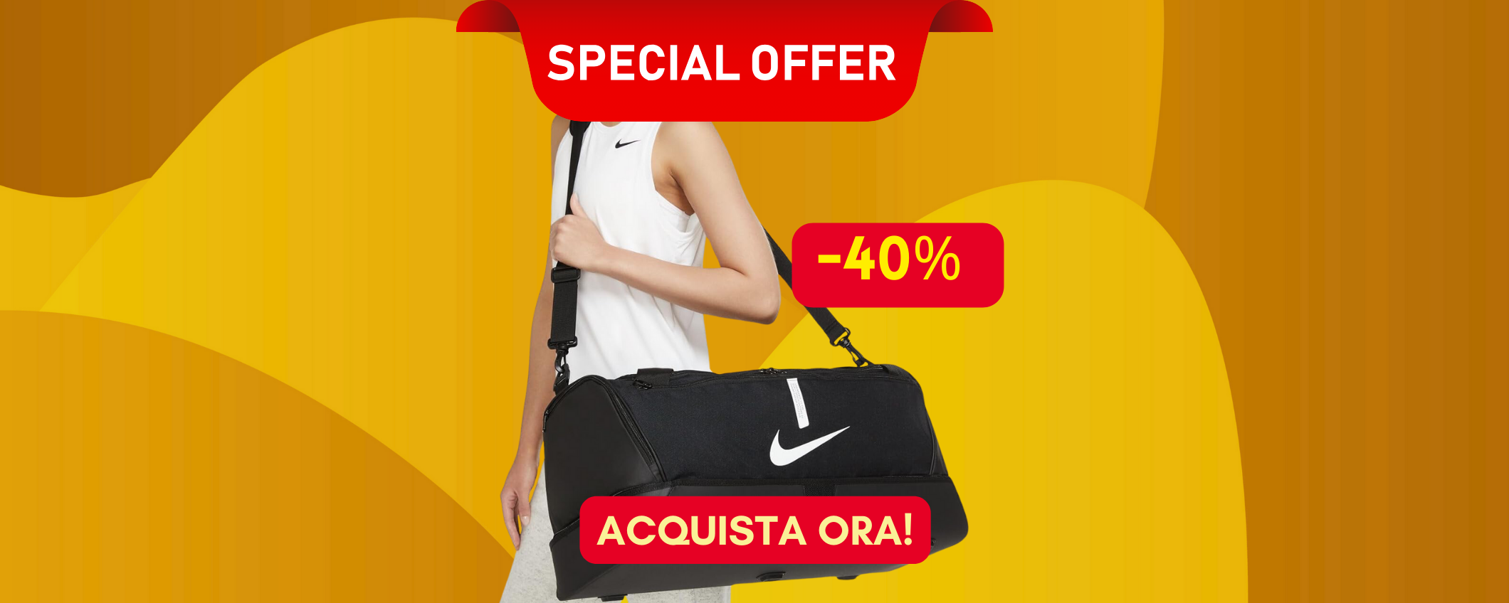 Borsone Nike Academy in sconto del 40%, non fartelo scappare