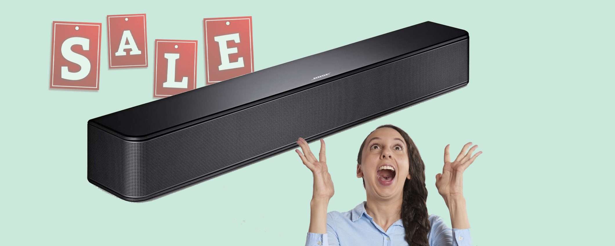 Bose Solo Soundbar Series II in offerta SUPER: prezzo BOMBA!