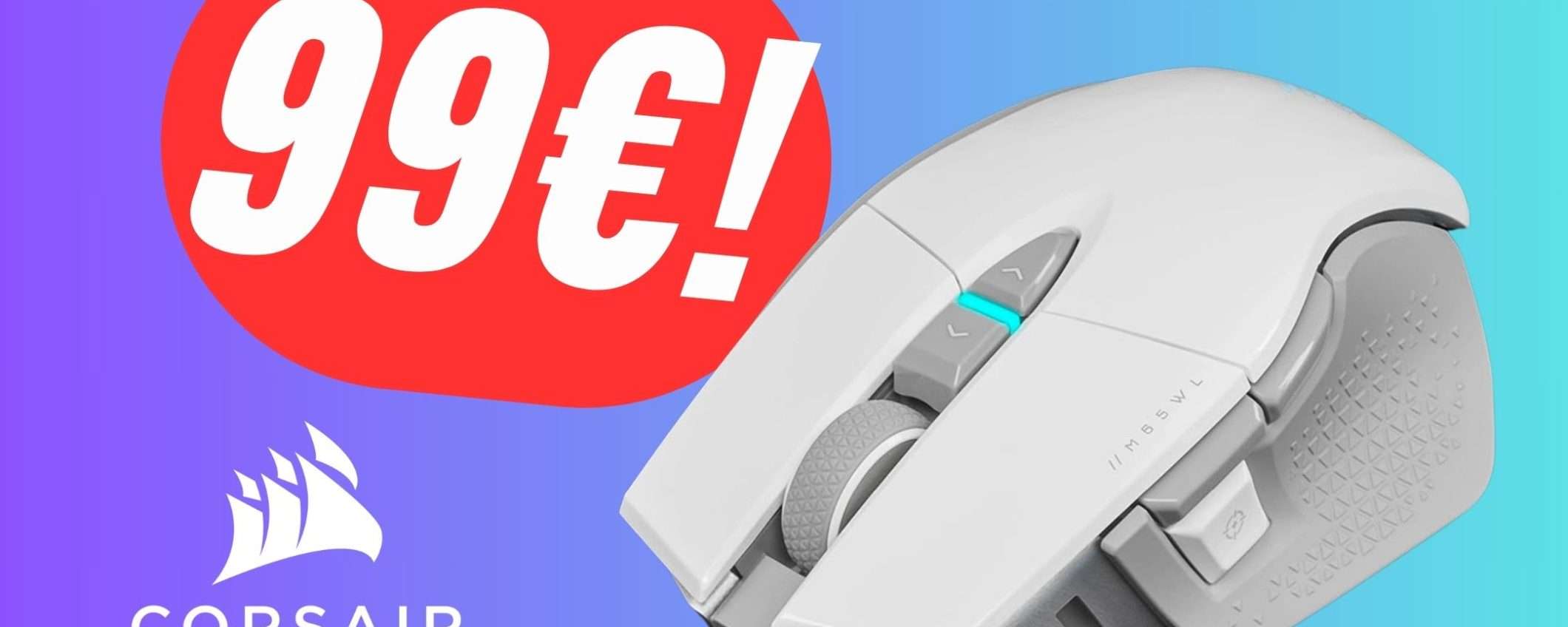 Il Mouse da Gaming PERFETTO è scontato di -58€!