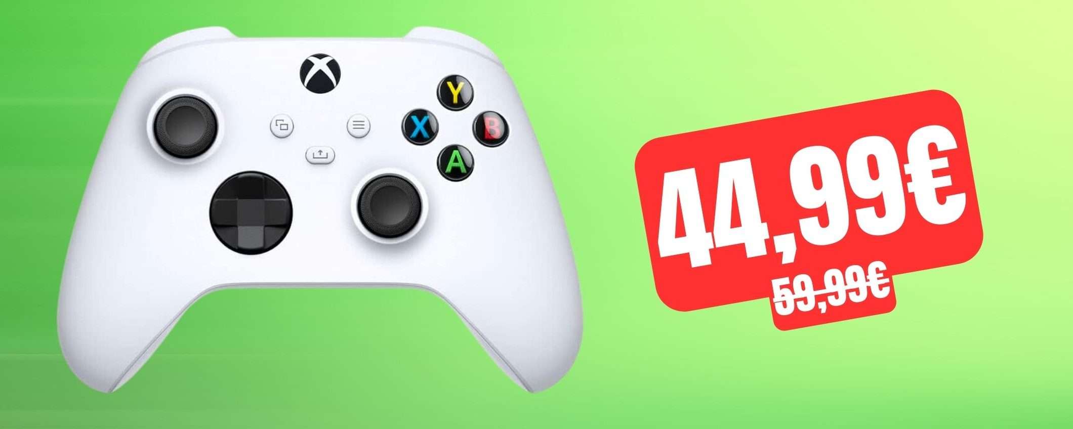 Il controller Xbox White è in offerta su Amazon ad un fantastico prezzo