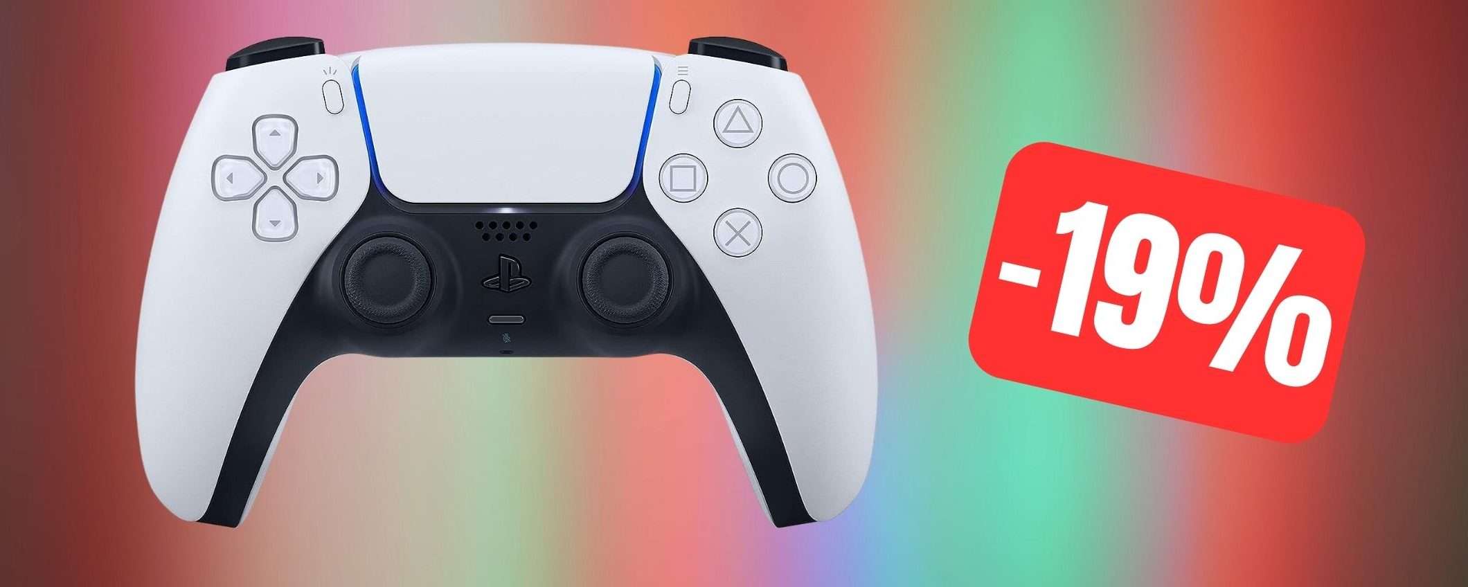 Il controller DualSense per PS5 torna in OFFERTA su Amazon (-19%)