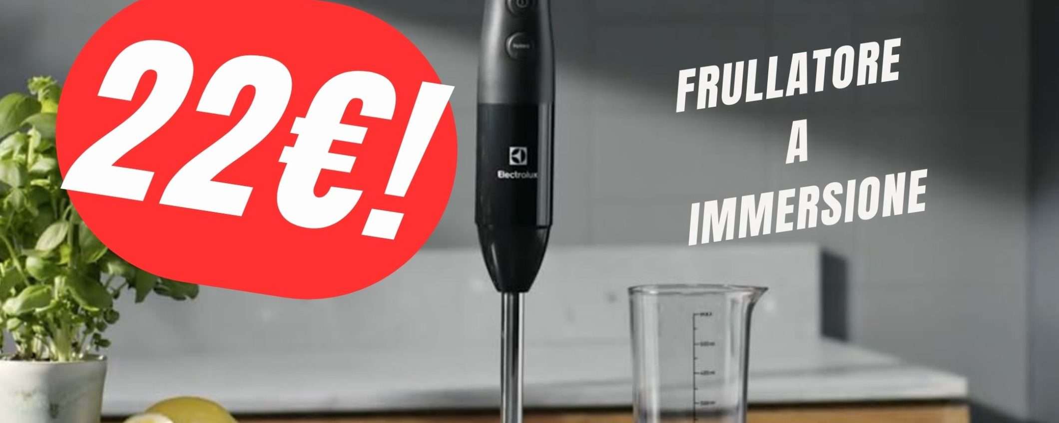 Questo Frullatore Electrolux è perfetto a questo prezzo (-17€!)