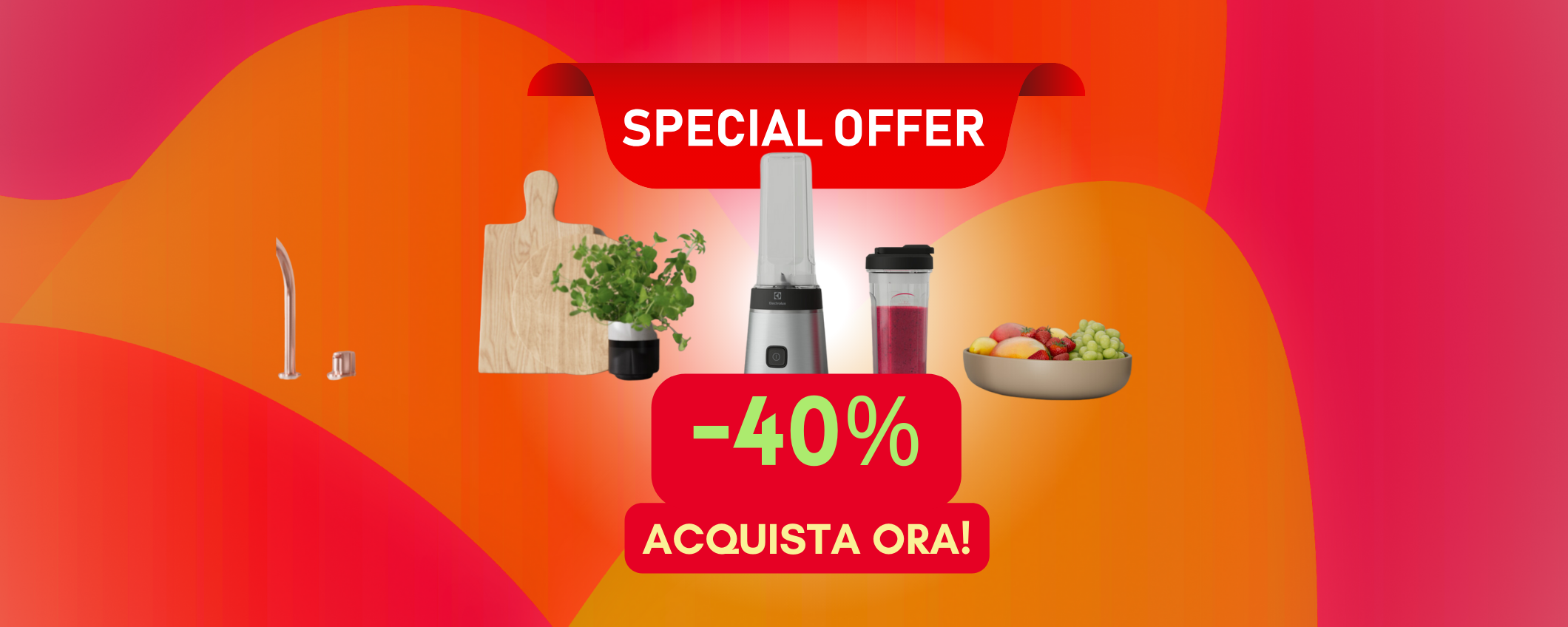 Frullatore Electrolux in sconto SHOCK: -40% su eBay!