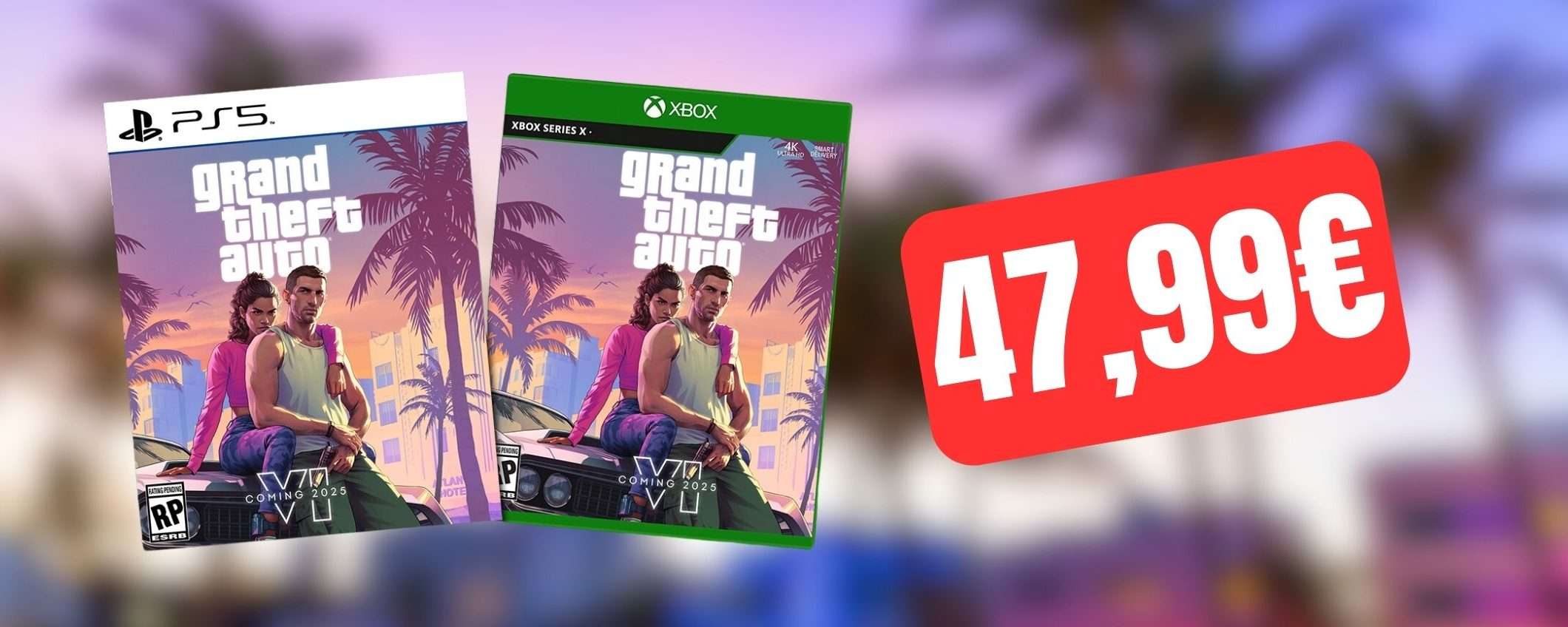 GTA 6: preorder aperti a prezzo SHOCK, solo 47,99 euro su eBay