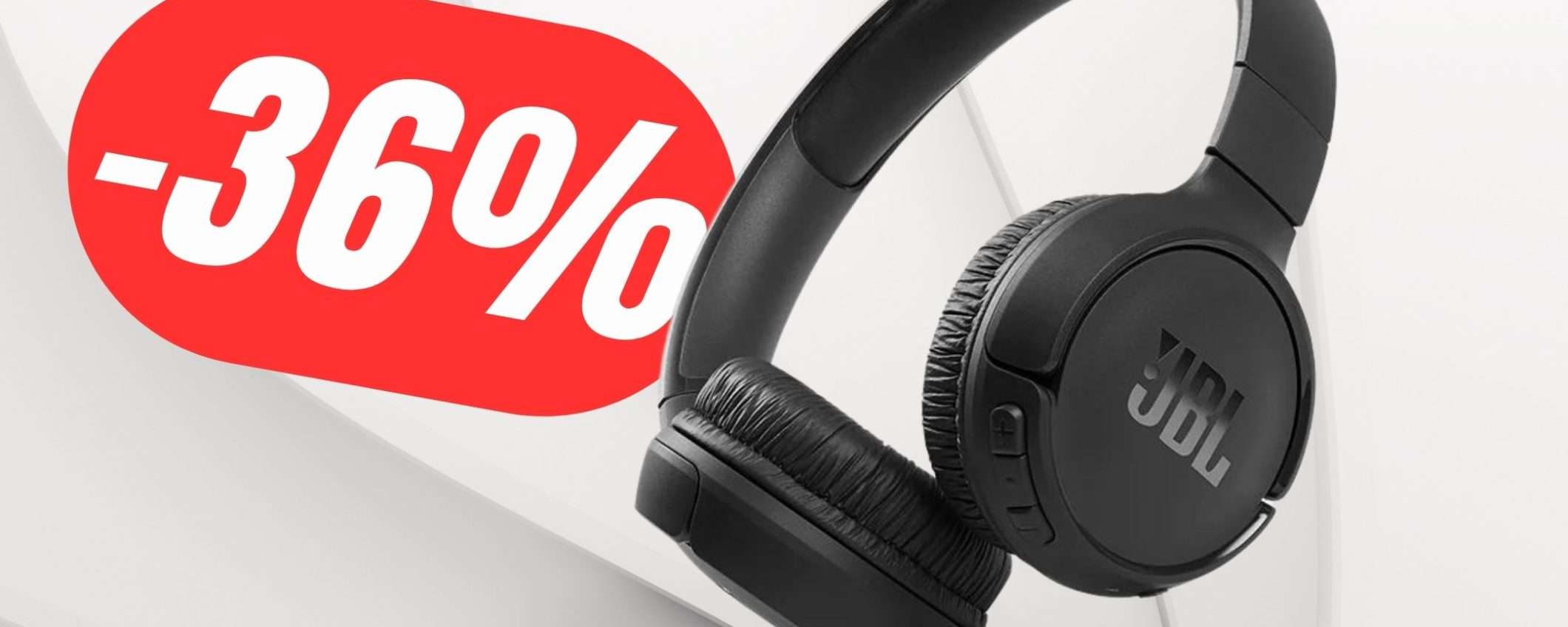 Le cuffie PERFETTE di JBL sono ora scontate del -36%!