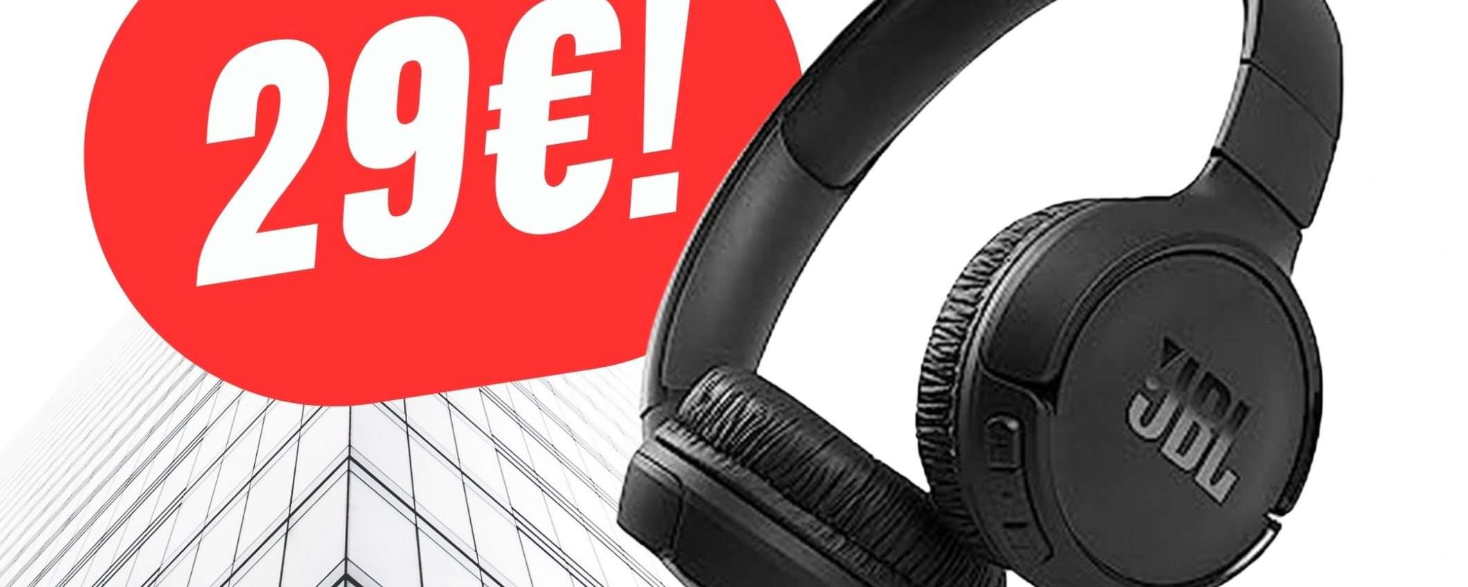 Le iconiche JBL Tune 510BT al PREZZO IMPERDIBILE di 29€ sono da prendere!