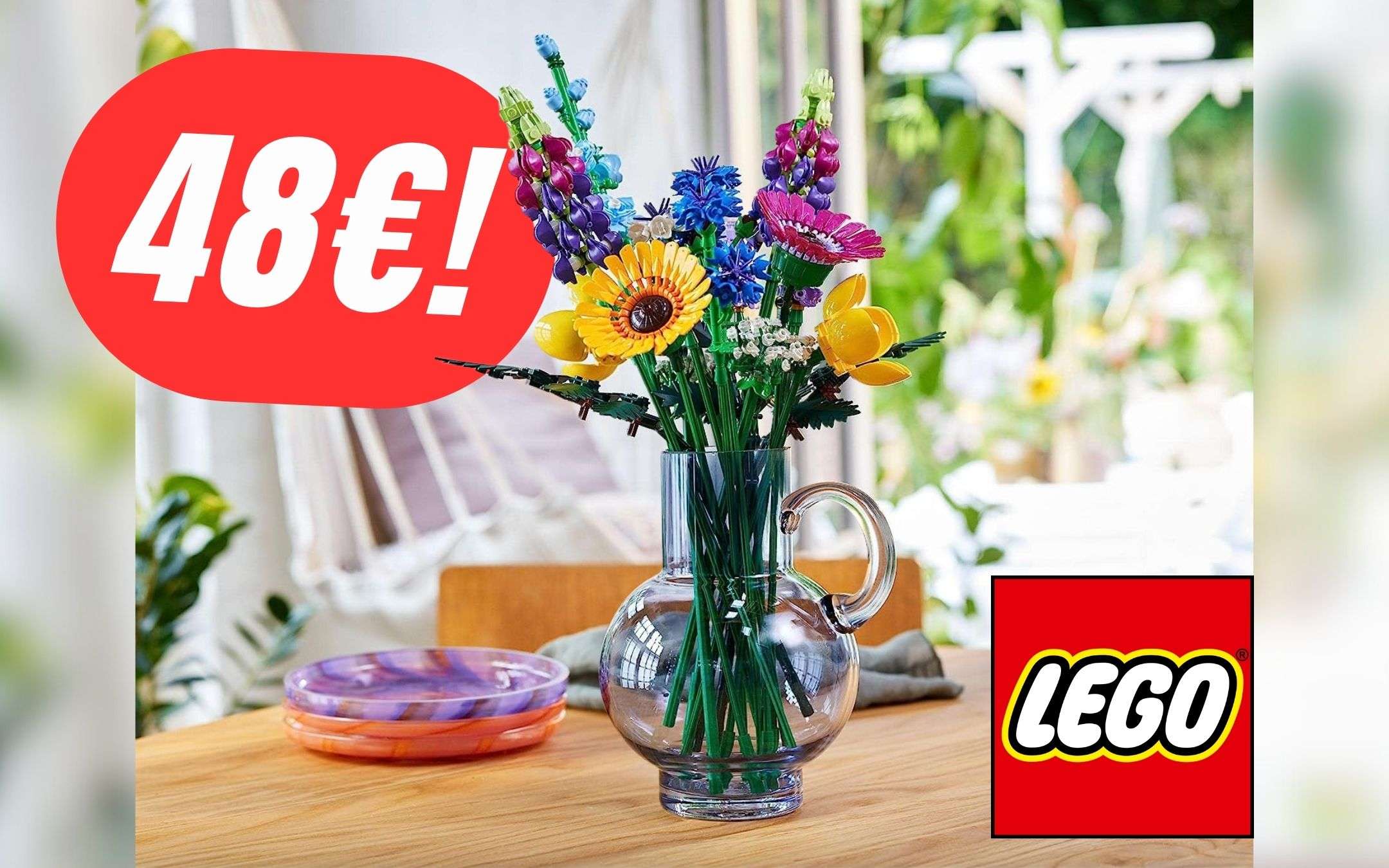 LEGO® Icons 10313 Bouquet fiori selvatici