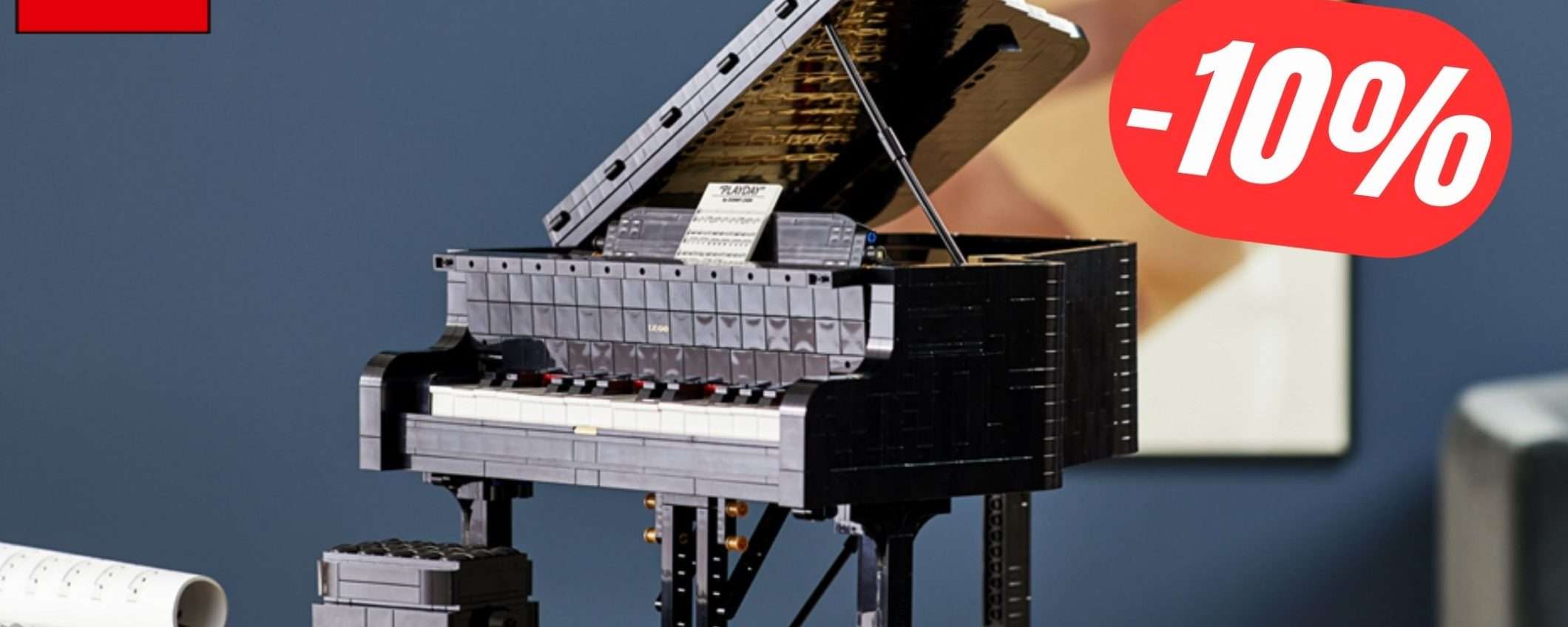 Questo Pianoforte LEGO suona davvero! (ed è in OFFERTA)