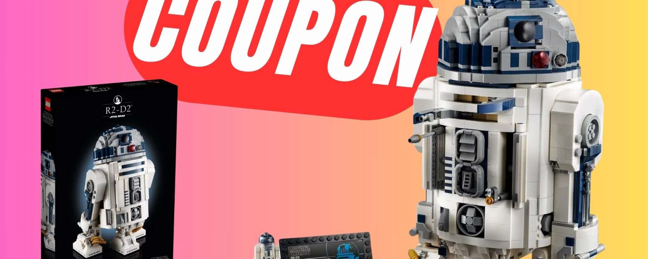 R2-D2 in versione LEGO è il set di Star Wars da avere grazie a questo COUPON