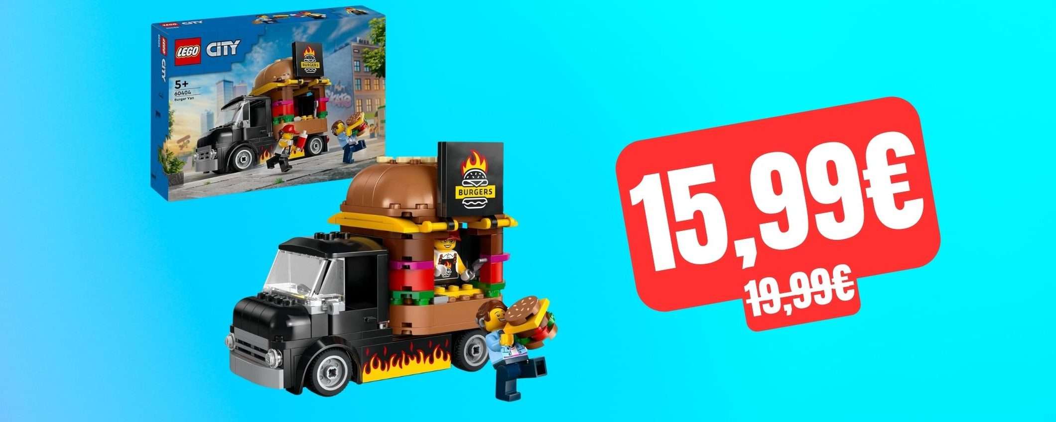 Il LEGO Furgone degli Hamburger è in OFFERTA su Amazon