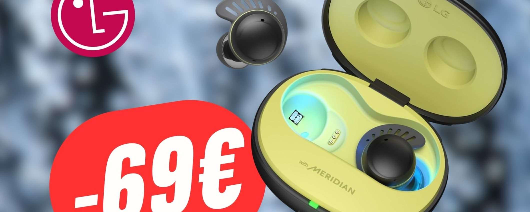 Gli Auricolari LG perfetti per gli SPORTIVI a 69€ in MENO!