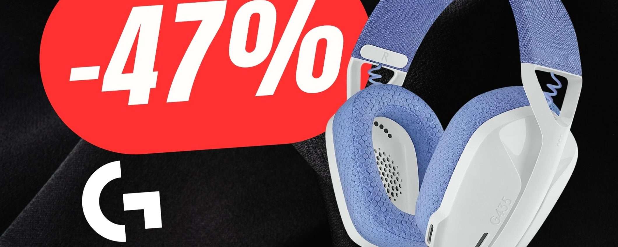 Risparmia il 47% sulle Cuffie Wireless di Logitech grazie allo SCONTO!