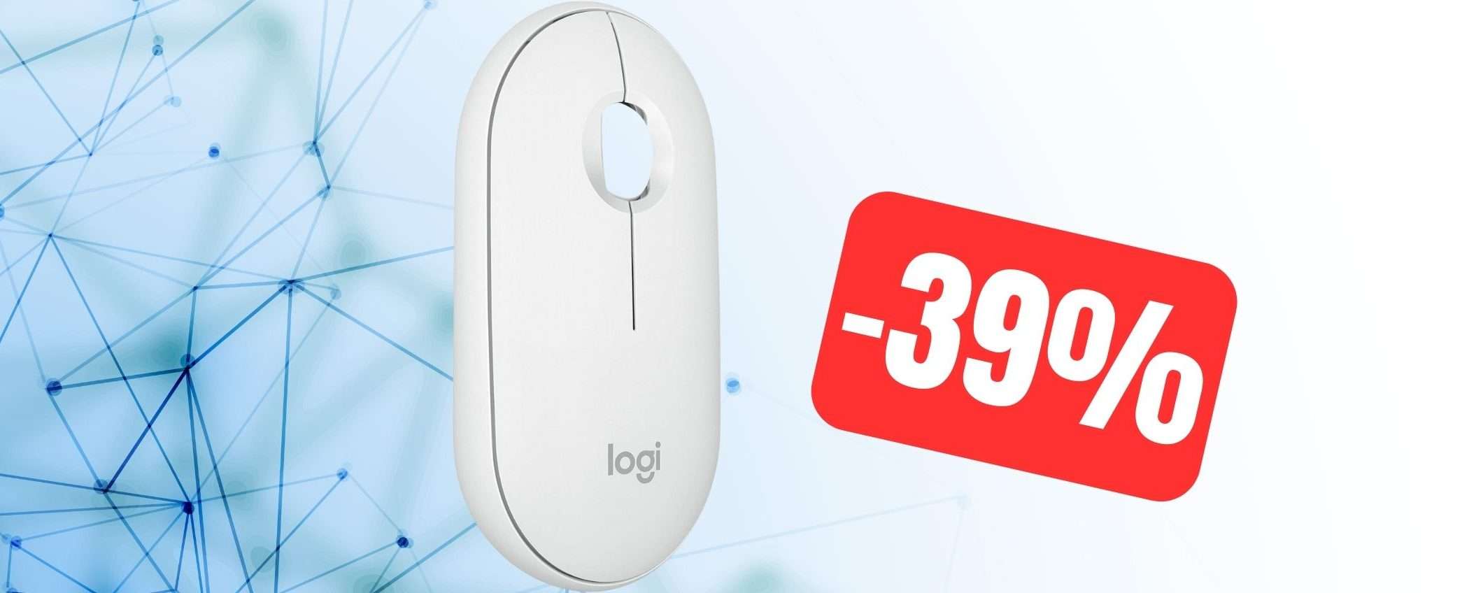 Mouse Logitech bluetooth in SUPER OFFERTA su Amazon (-39%)