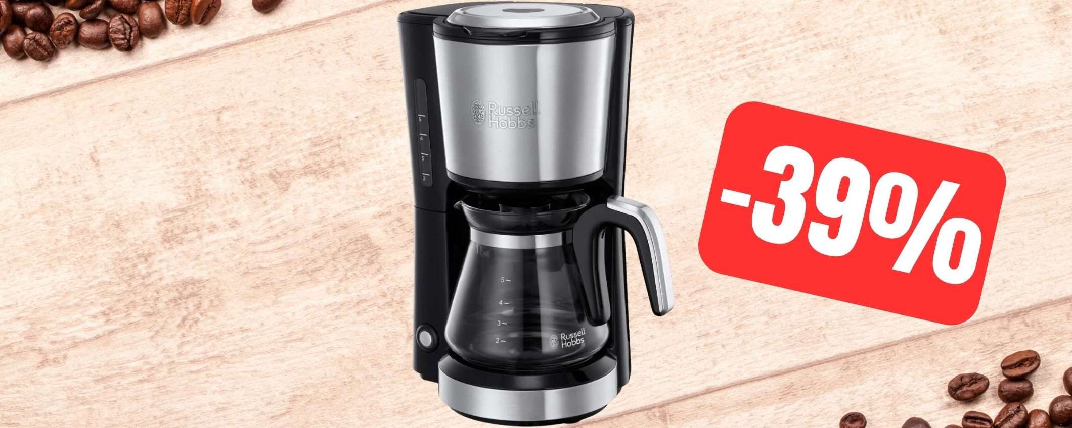 Macchina per il Caffè Americano in SUPER SCONTO su Amazon (-39%)