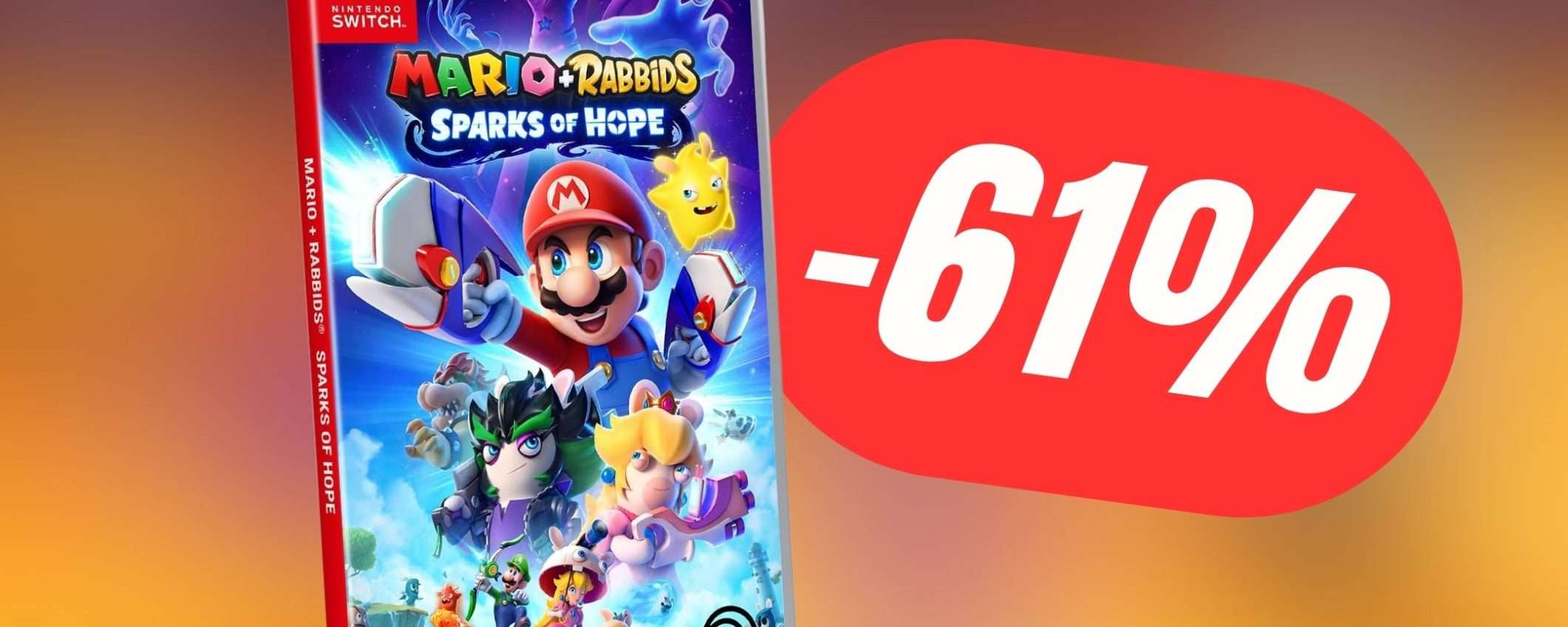 Mario + Rabbids Sparks of Hope a soli 23€ è REGALATO