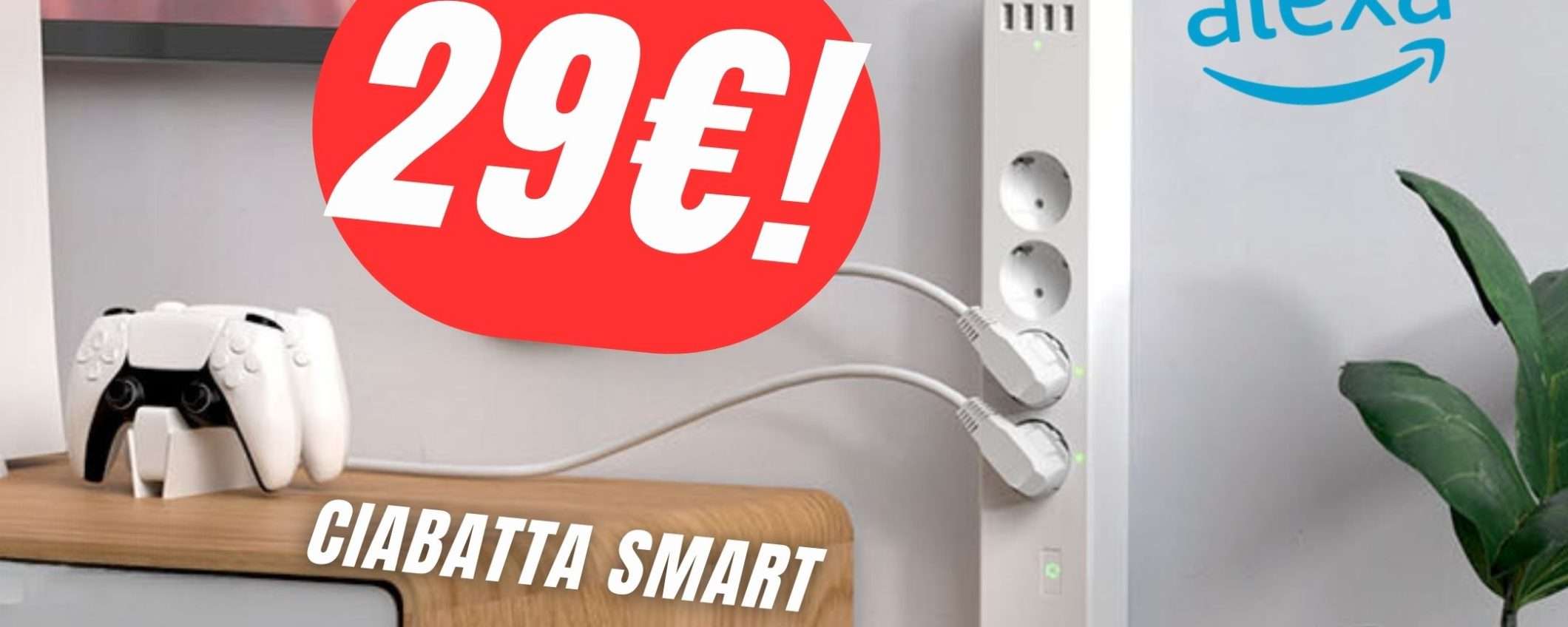 Controlla con la voce la Ciabatta Multipresa Smart (ora SCONTATISSIMA)