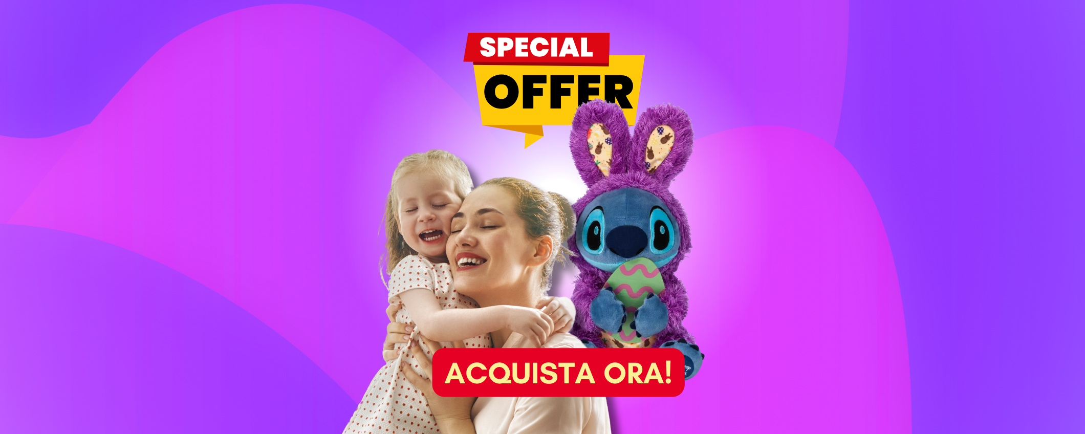 Peluche pasquale di Stitch in sconto del 53% sullo shop Disney!