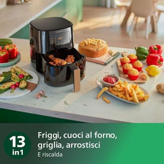 CROLLA a soli 100€ la leggendaria Philips Airfryer Serie 5000L, corri