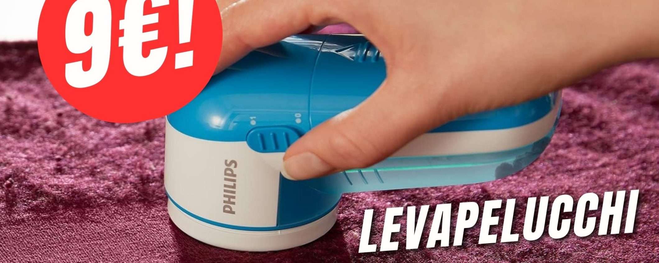 Il Levapelucchi Elettrico di Philips costa 9€ grazie a questo SCONTO FOLLE