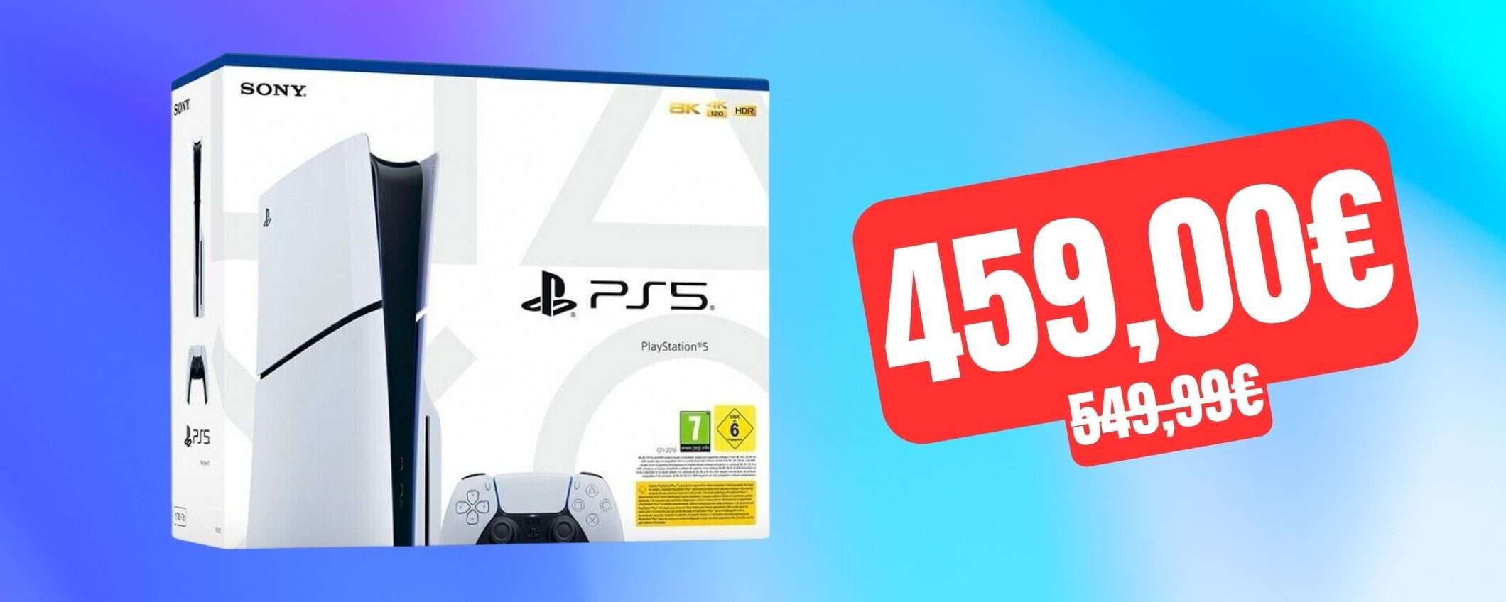 PlayStation 5 Slim al prezzo più BASSO del web grazie a questo coupon