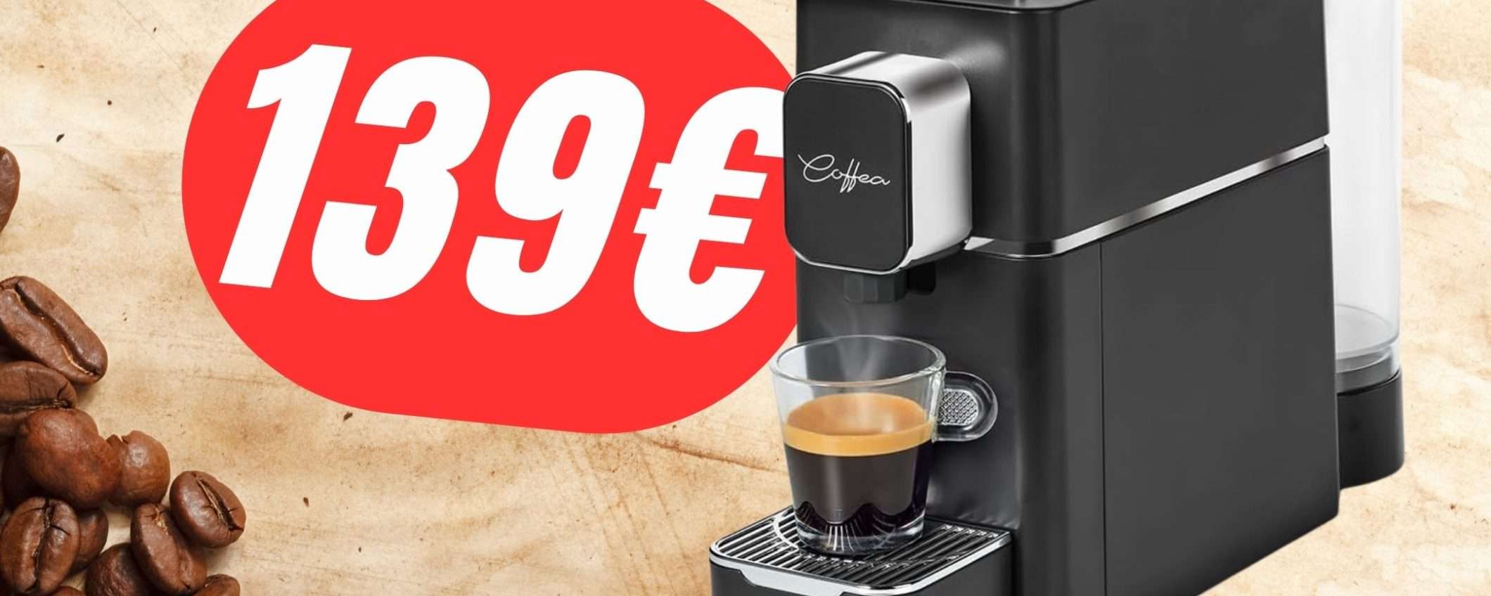 Con la Macchina da Caffè Polti farai un caffè come al bar!