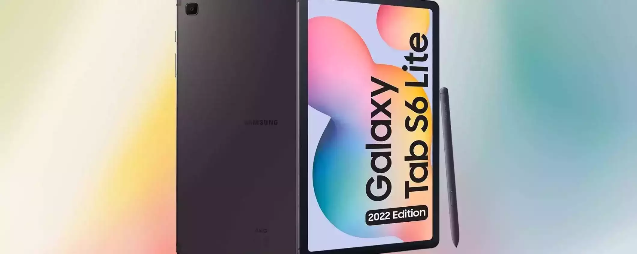 Samsung Galaxy Tab S6 Lite (2022): sconto ASSURDO del 37% su Amazon