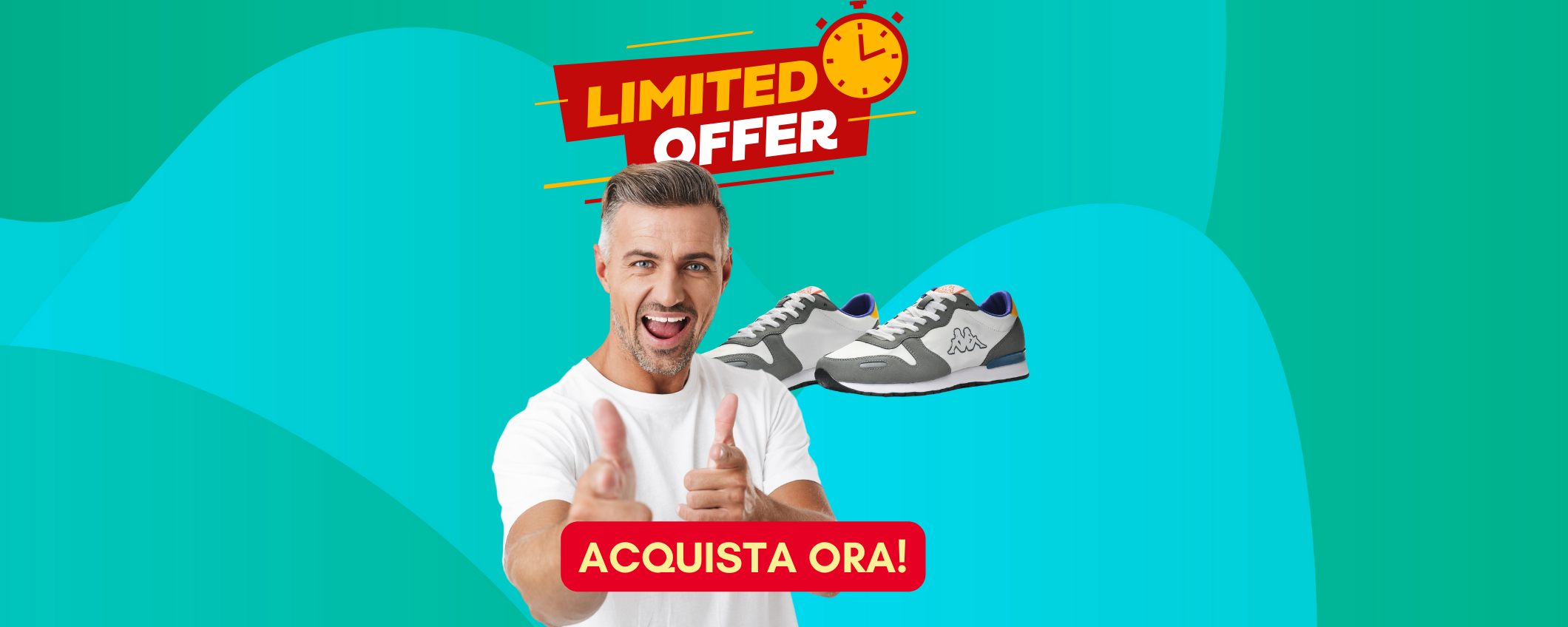 Scarpe Kappa: sneakers perfette per tutti i giorni, sconto SHOCK del 64%!