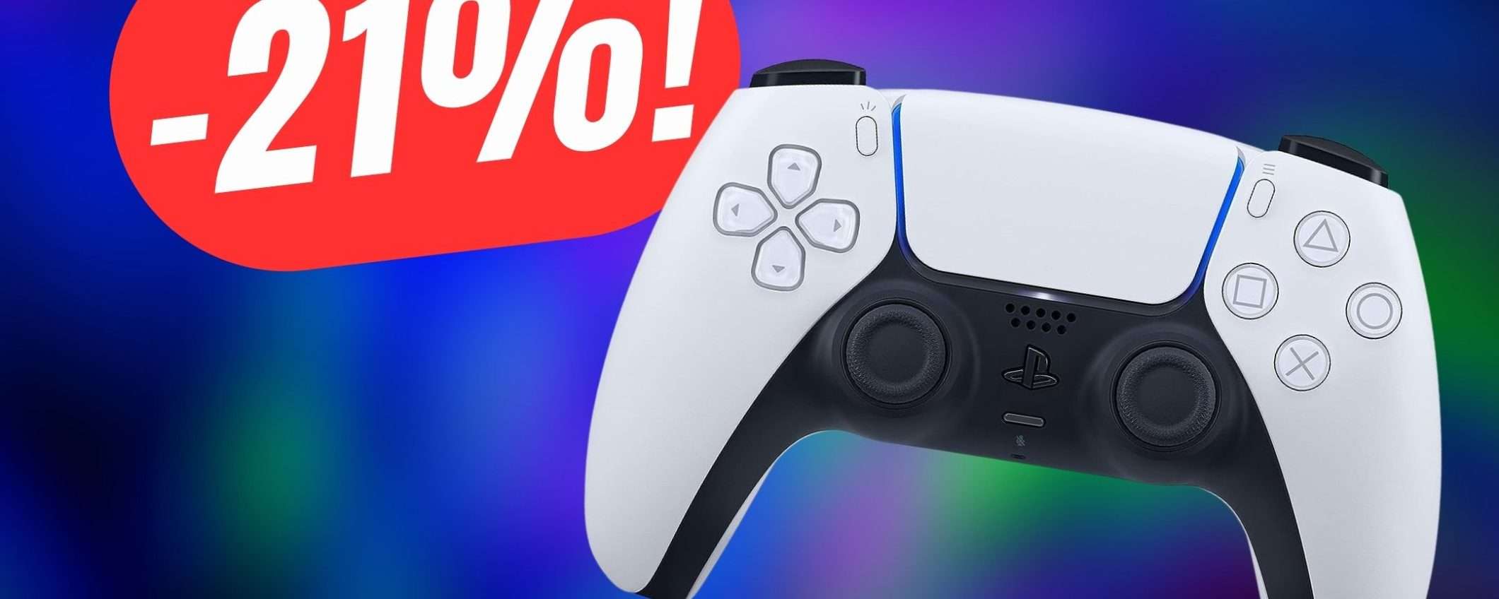 Il controller DualSense di PS5 è in OFFERTA