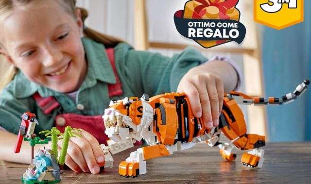 Tigre giocattolo LEGO