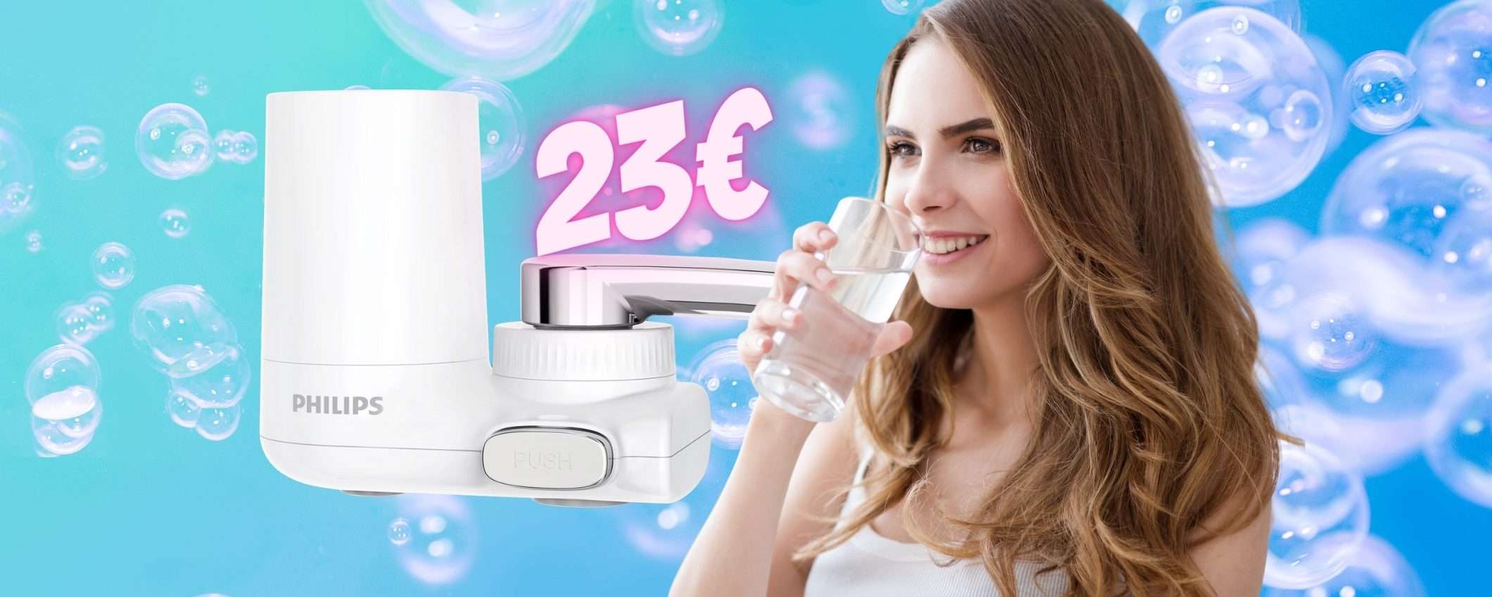 Acqua pulita direttamente dal rubinetto con il filtro Philips X-Guard