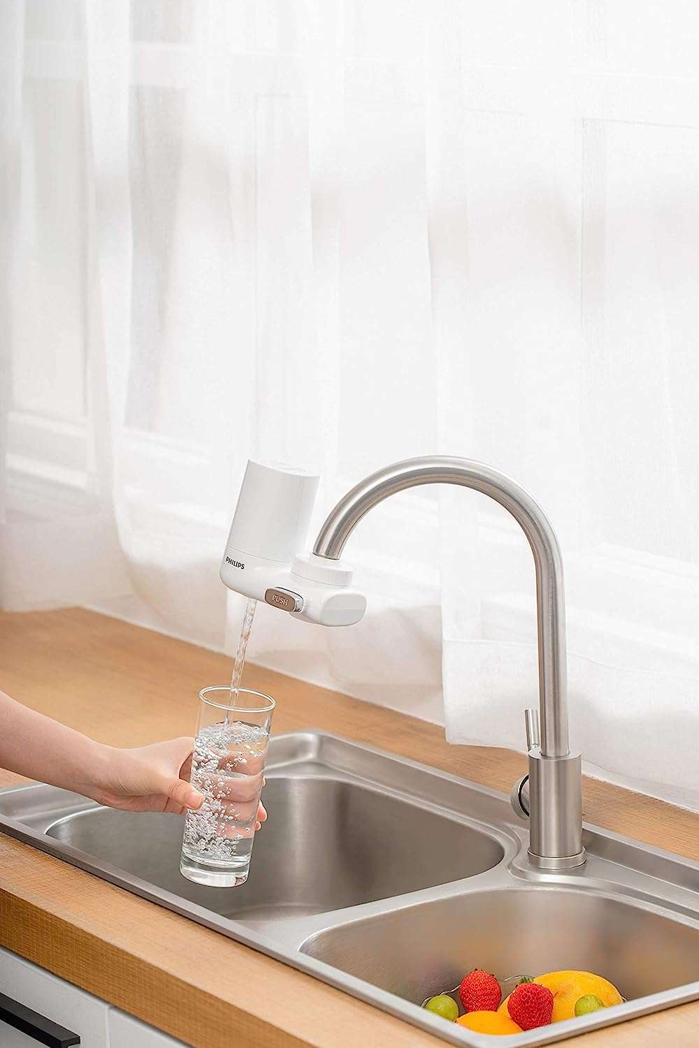 Acqua pulita direttamente dal rubinetto con il filtro Philips X-Guard