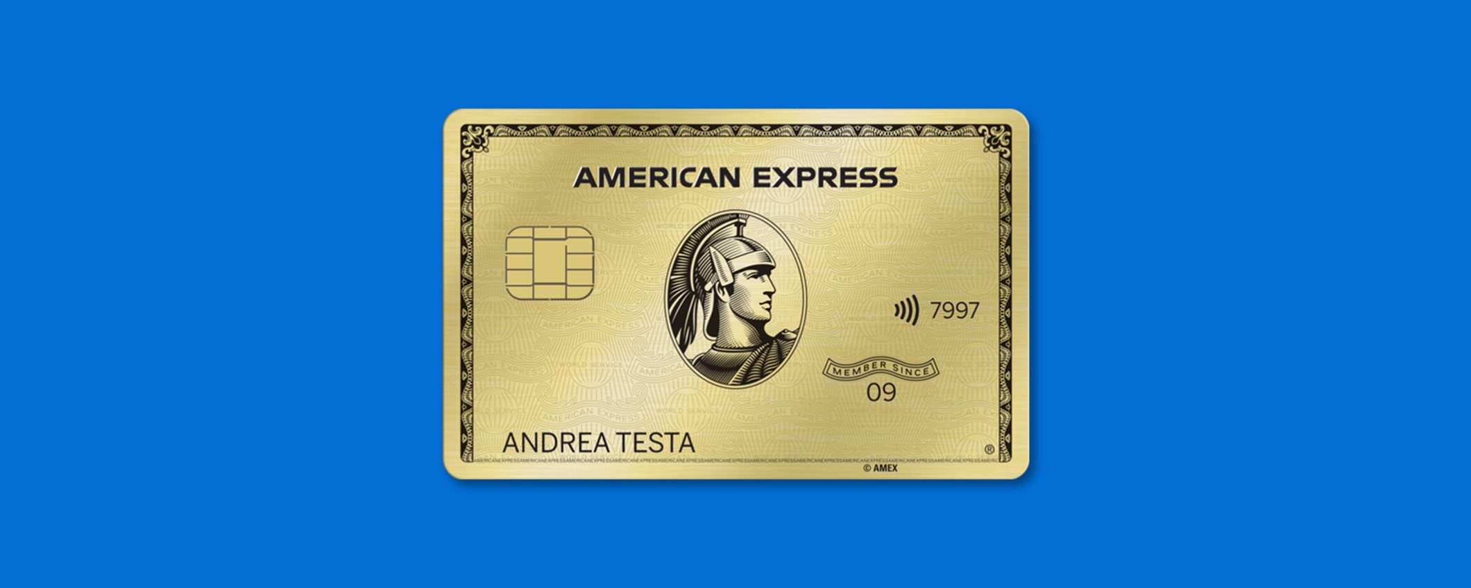 Con Carta Oro AmEx puoi ricevere 250 euro di sconto sui tuoi acquisti