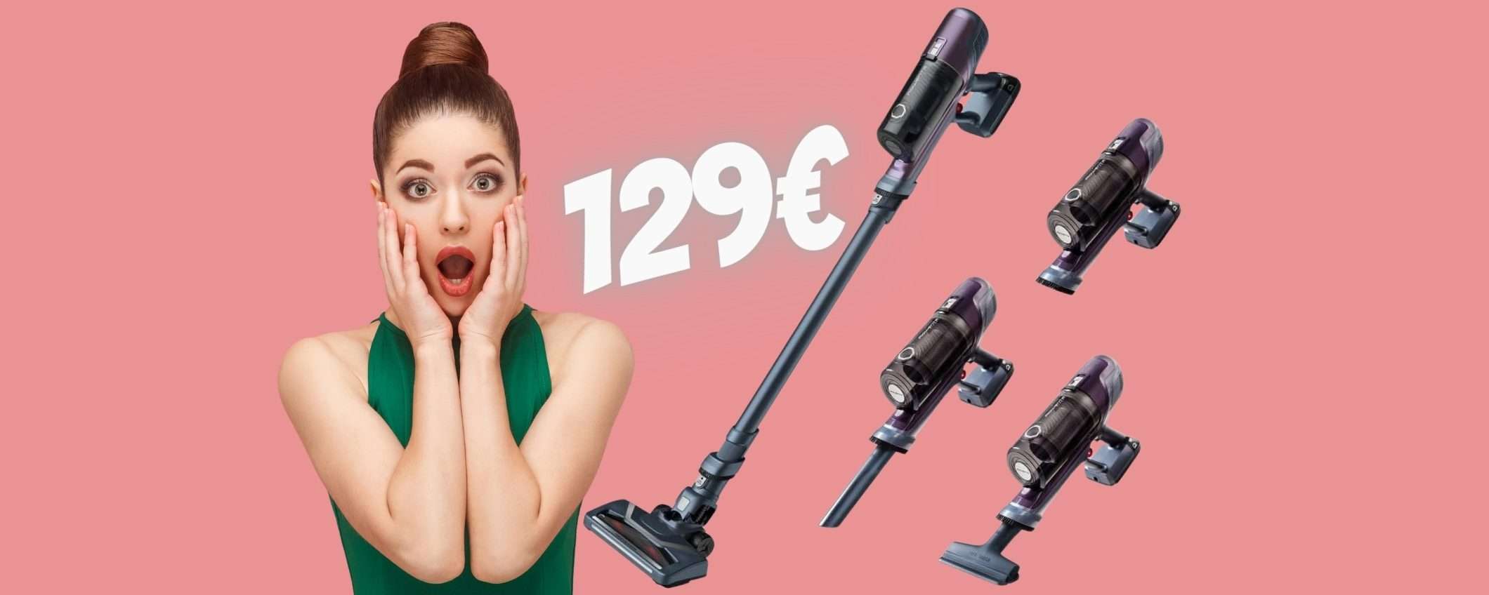 Aspirapolvere senza fili Rowenta X-PERT a rate da 26€ SENZA INTERESSI