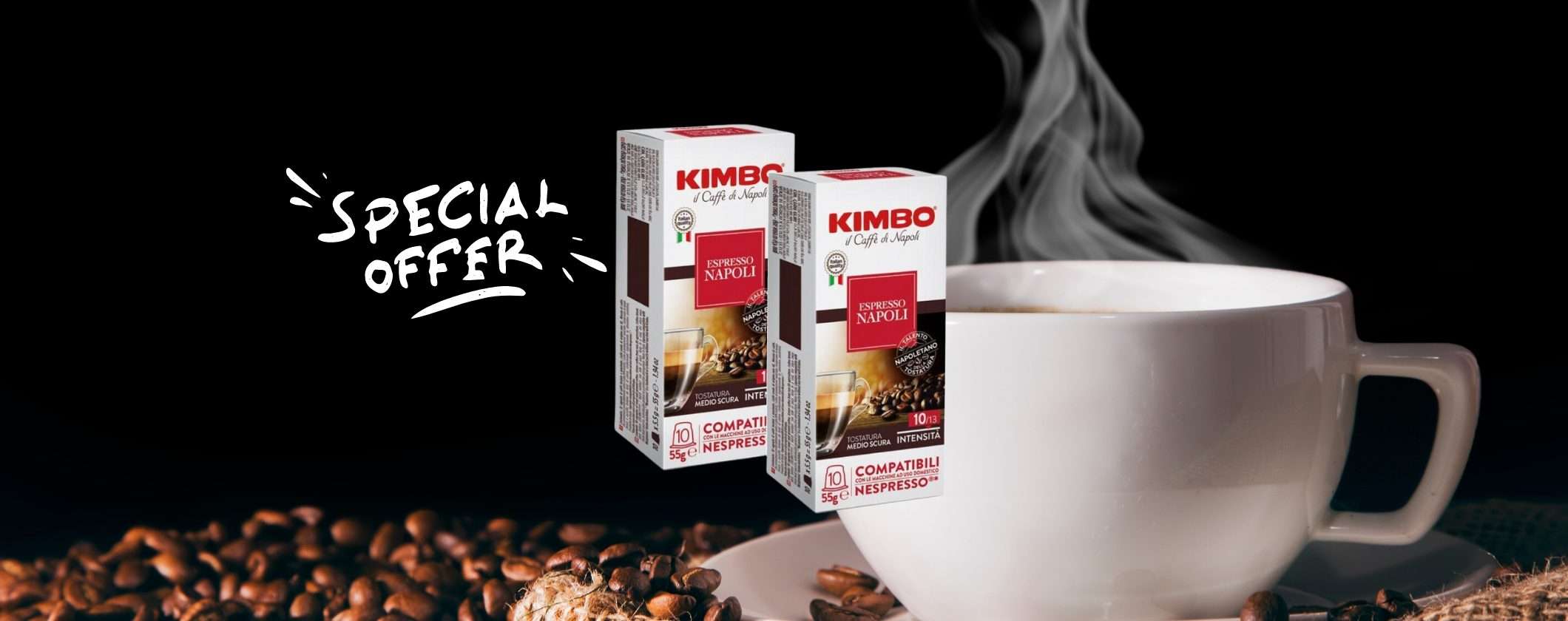 Caffè Kimbo: le capsule per Nespresso a soli 17 centesimi su eBay