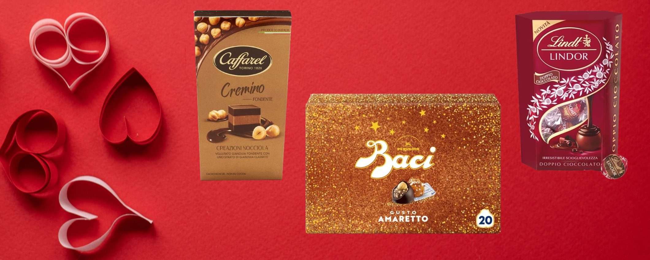 Cioccolatini PREMIUM scontatissimi su Amazon per San Valentino (fino a -45%)