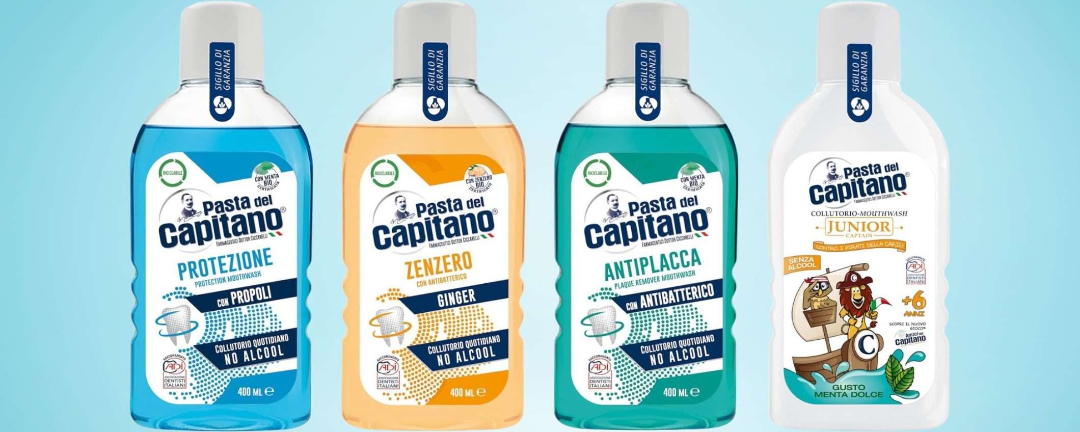 Pasta del Capitano FUORITUTTO Amazon: collutorio TOP da 1,54€ (fino a -47%)