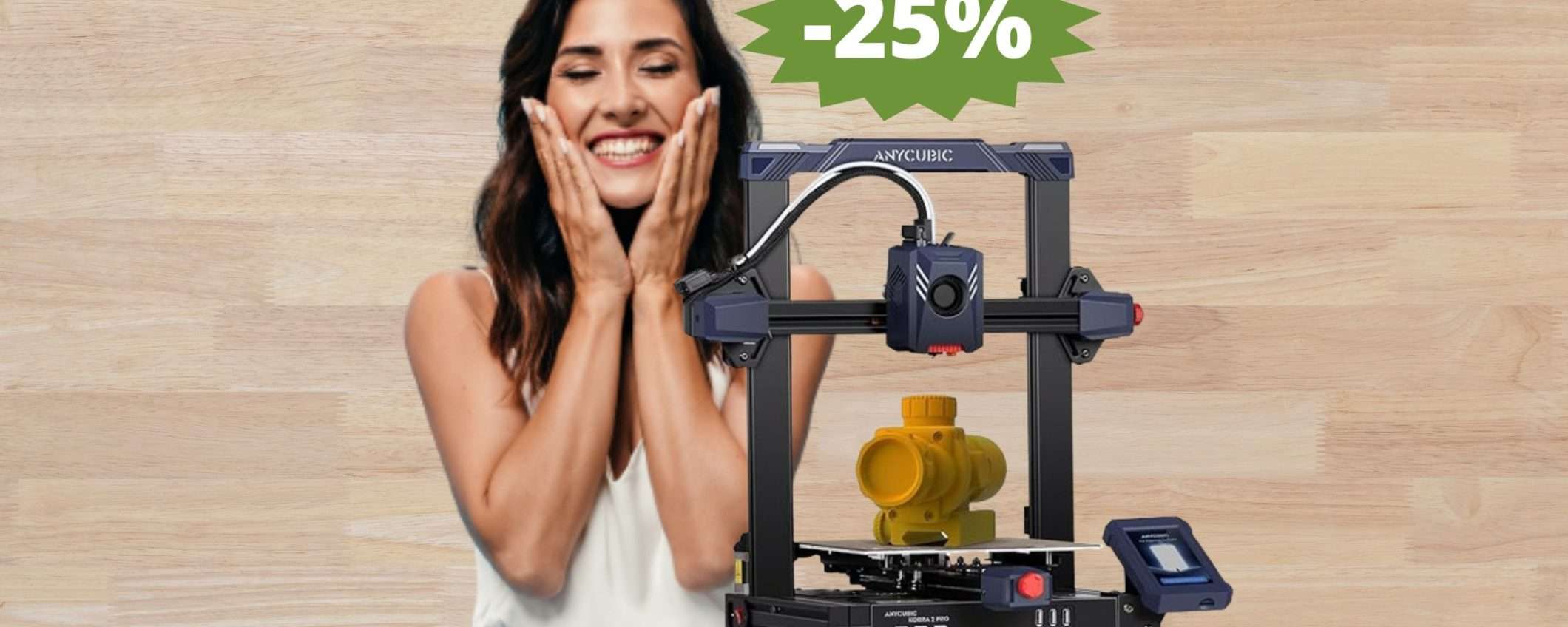 ANYCUBIC Kobra 2 Pro: MEGA risparmio di 100 euro su Amazon