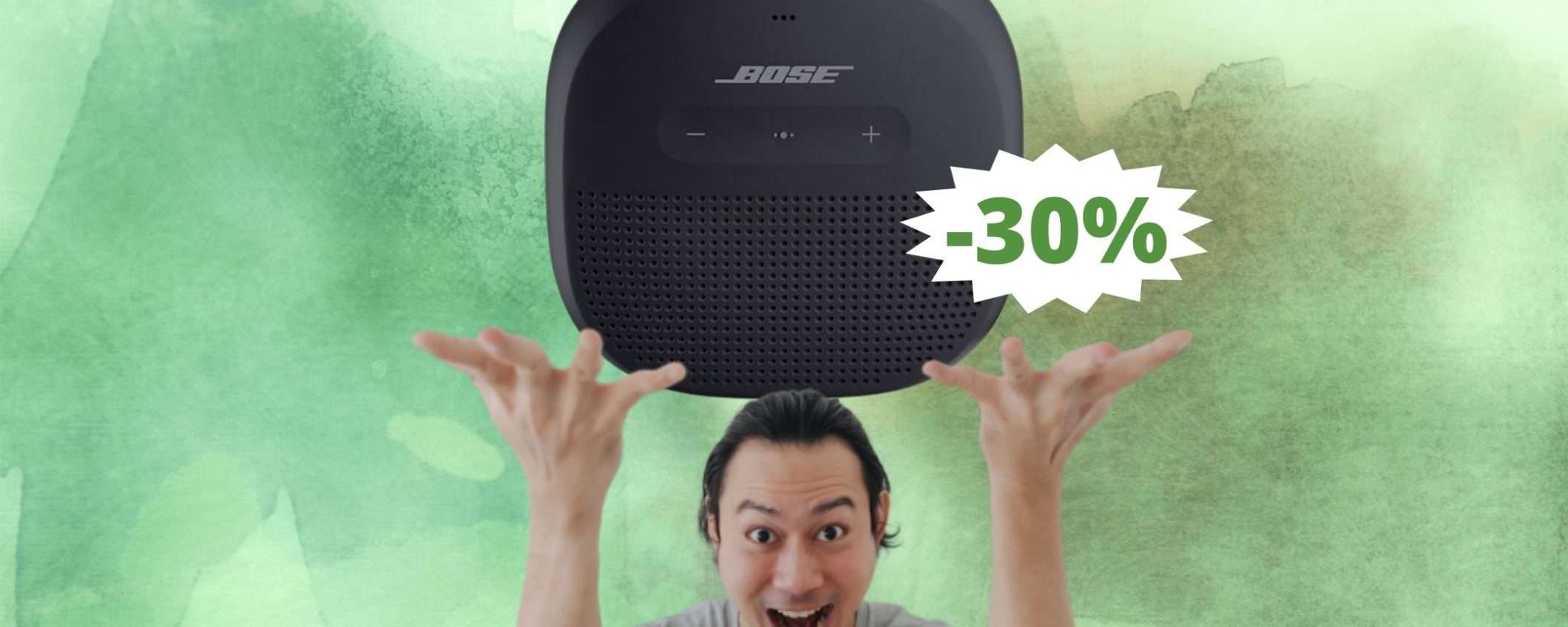 Bose SoundLink Micro: SUPER sconto del 30% su Amazon