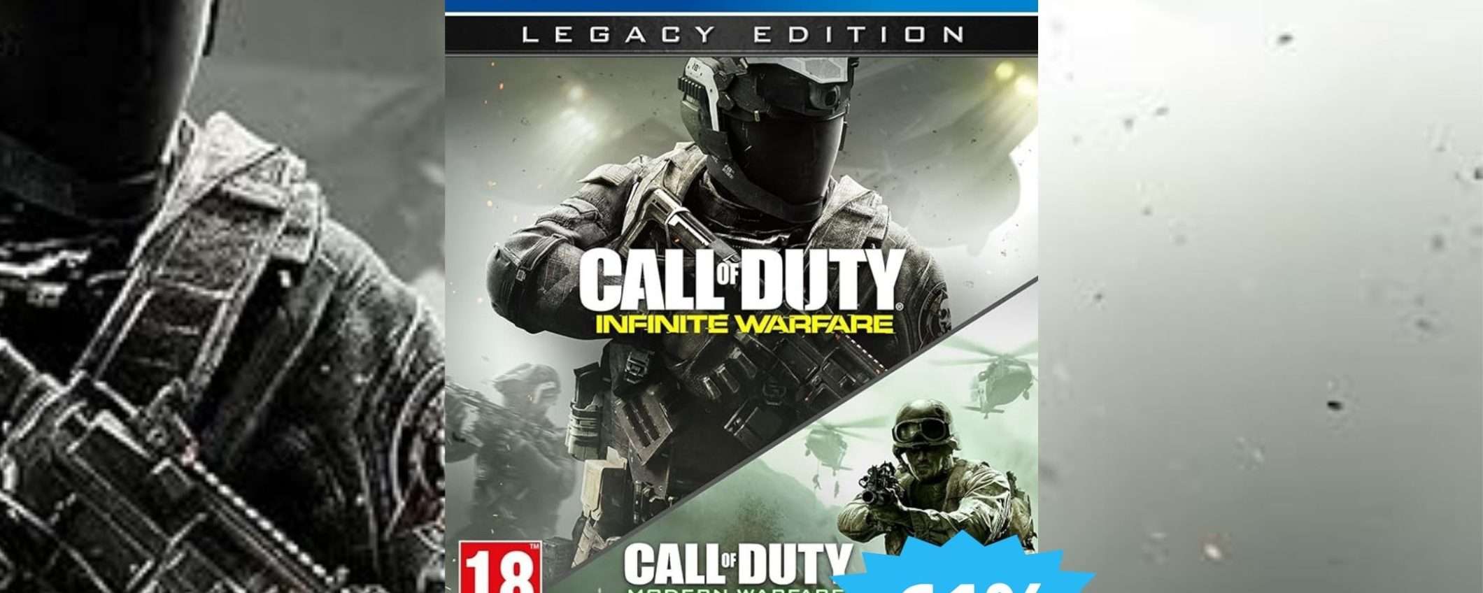 Call of Duty Infinite Warfare PS4: sconto FOLLE per la Legacy Edition